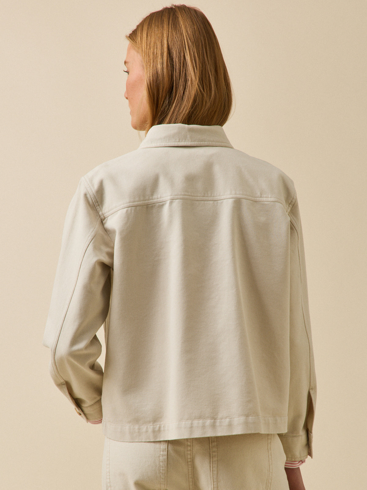 Veste worker femme coton biologique
