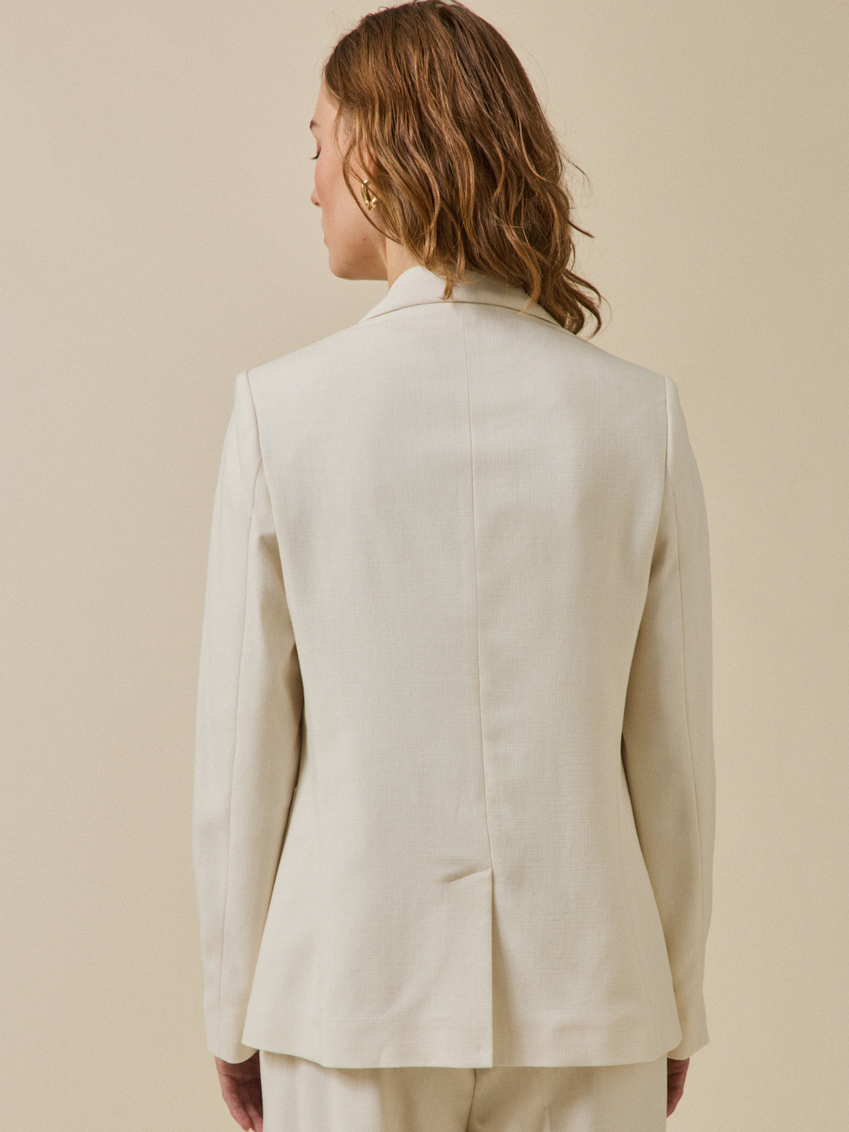 Women's basketweave partywear and bridal suit jacket