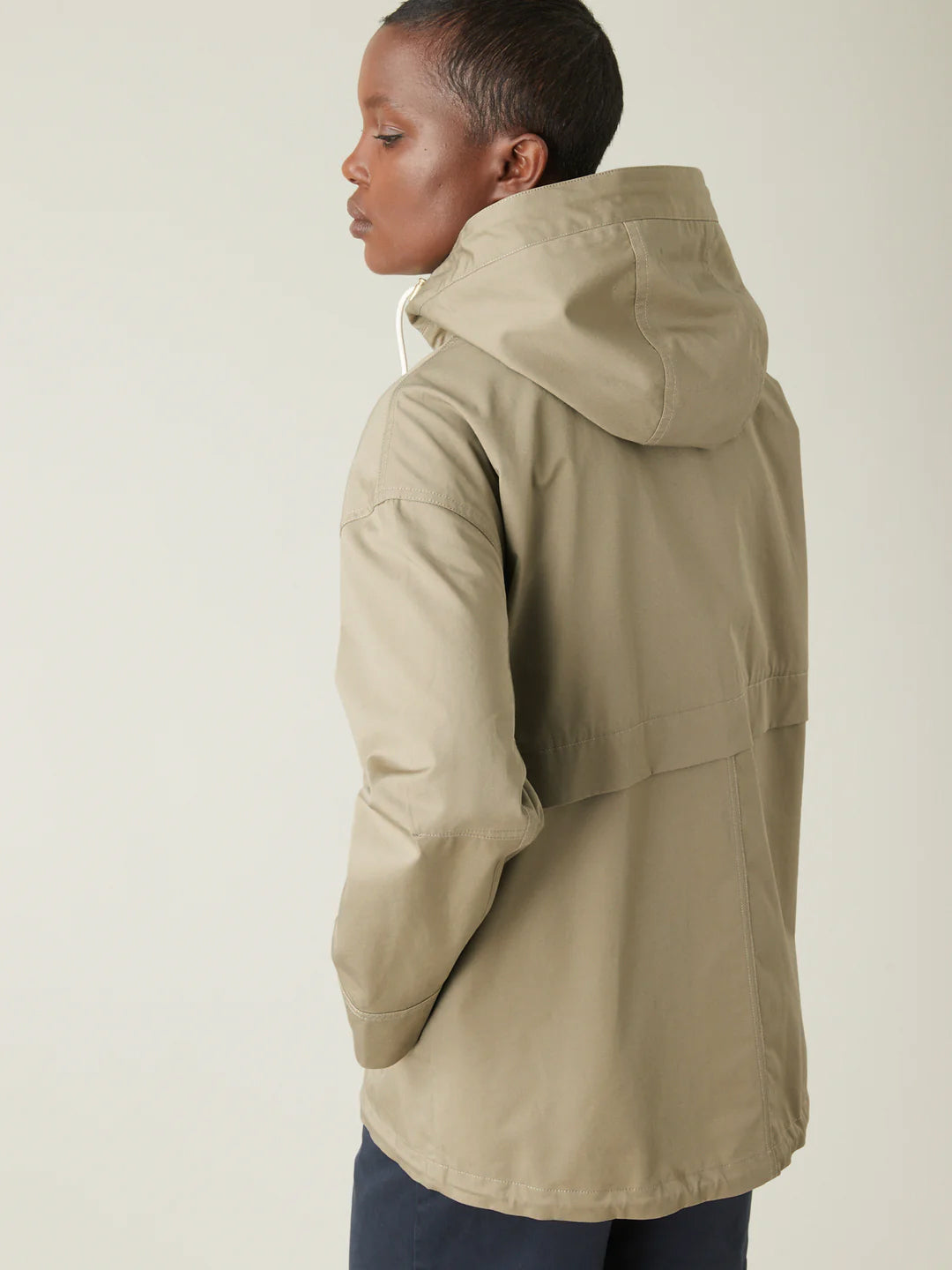 Women's water-repellent cotton parka
