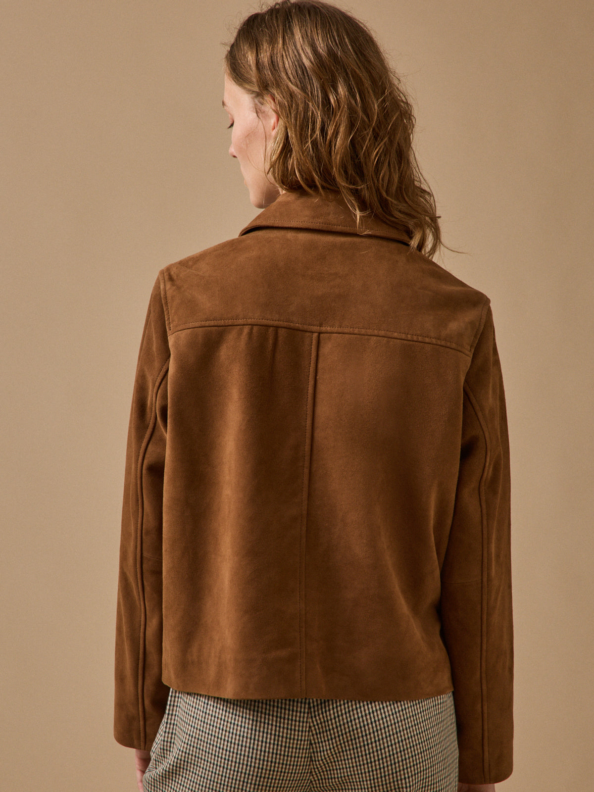 Women's leather jacket