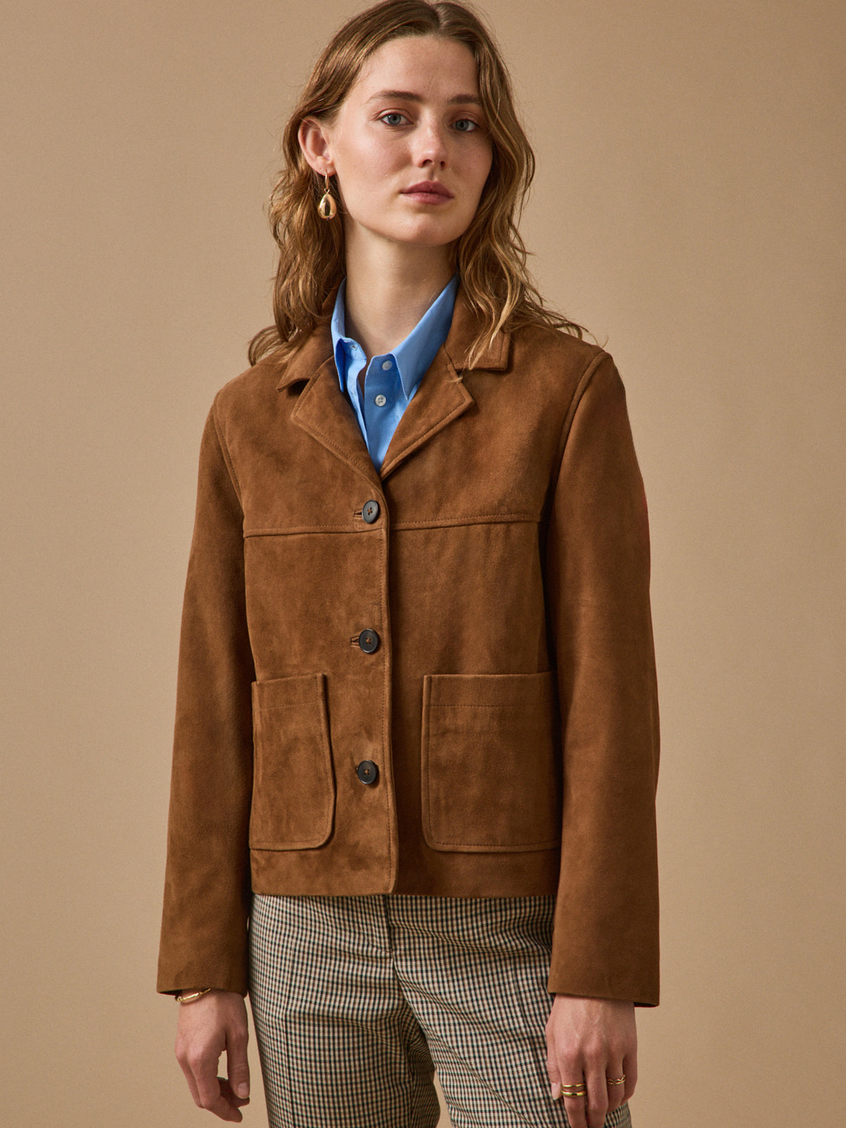 Women's leather jacket