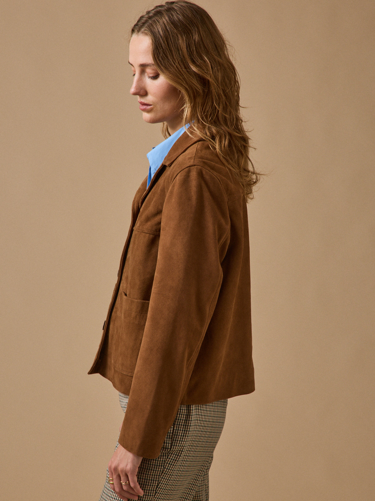 Women's leather jacket