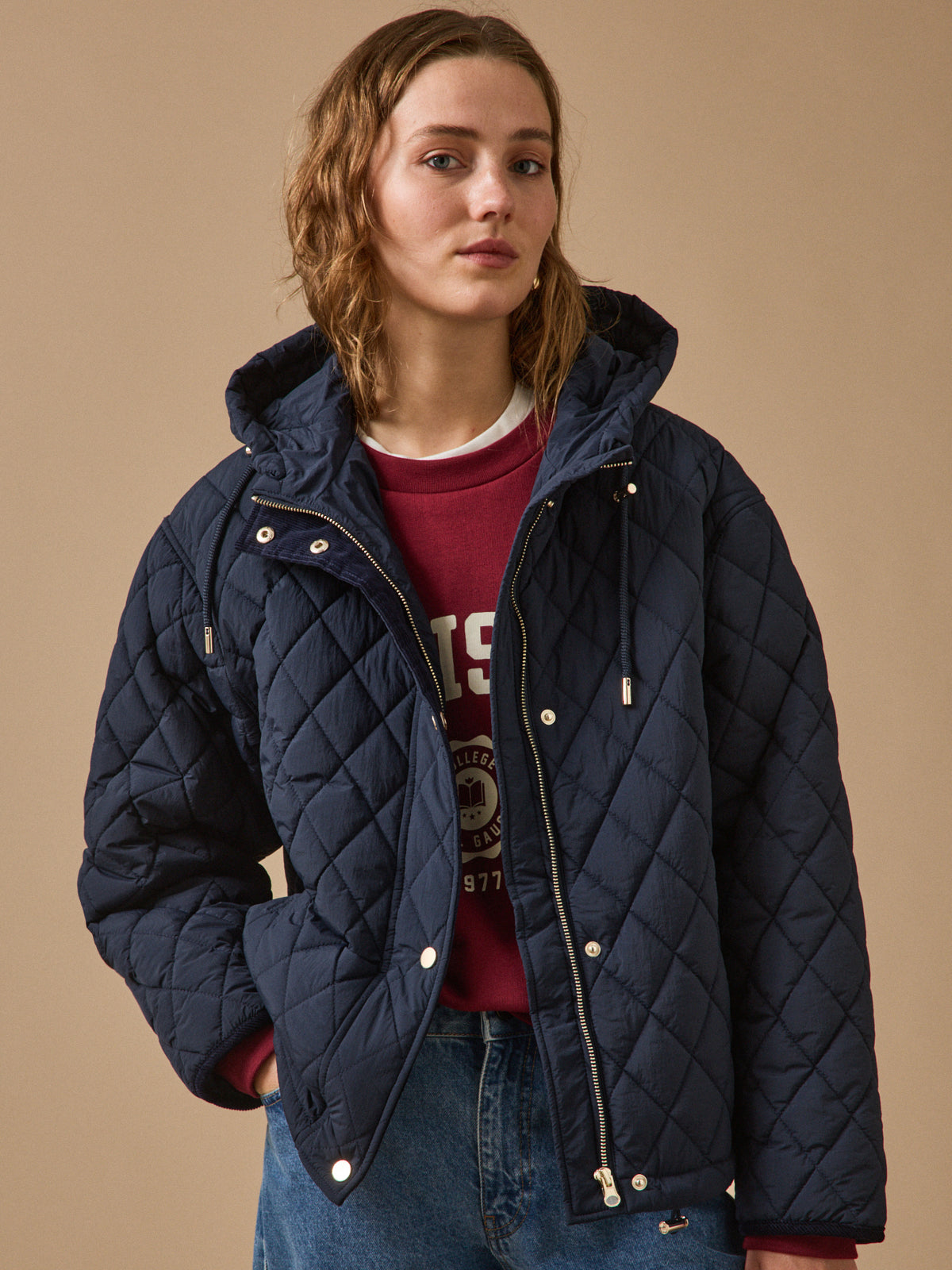 Veste matelassée femme