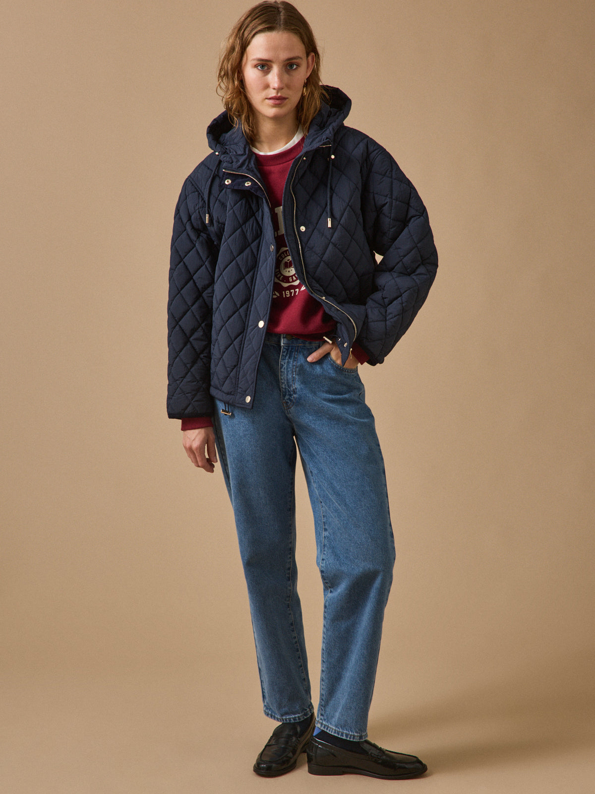 Women's quilted jacket