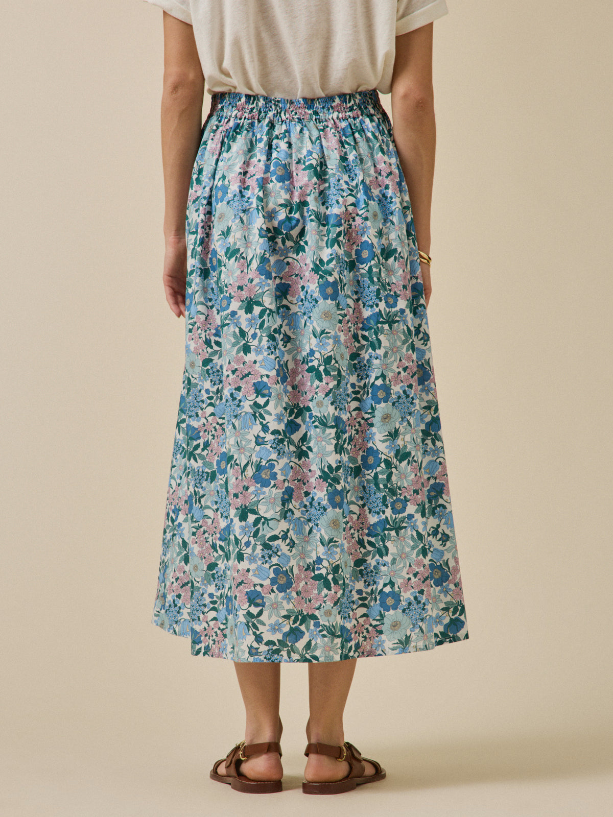 Women's long skirt made with Liberty fabric - The Limited Collection