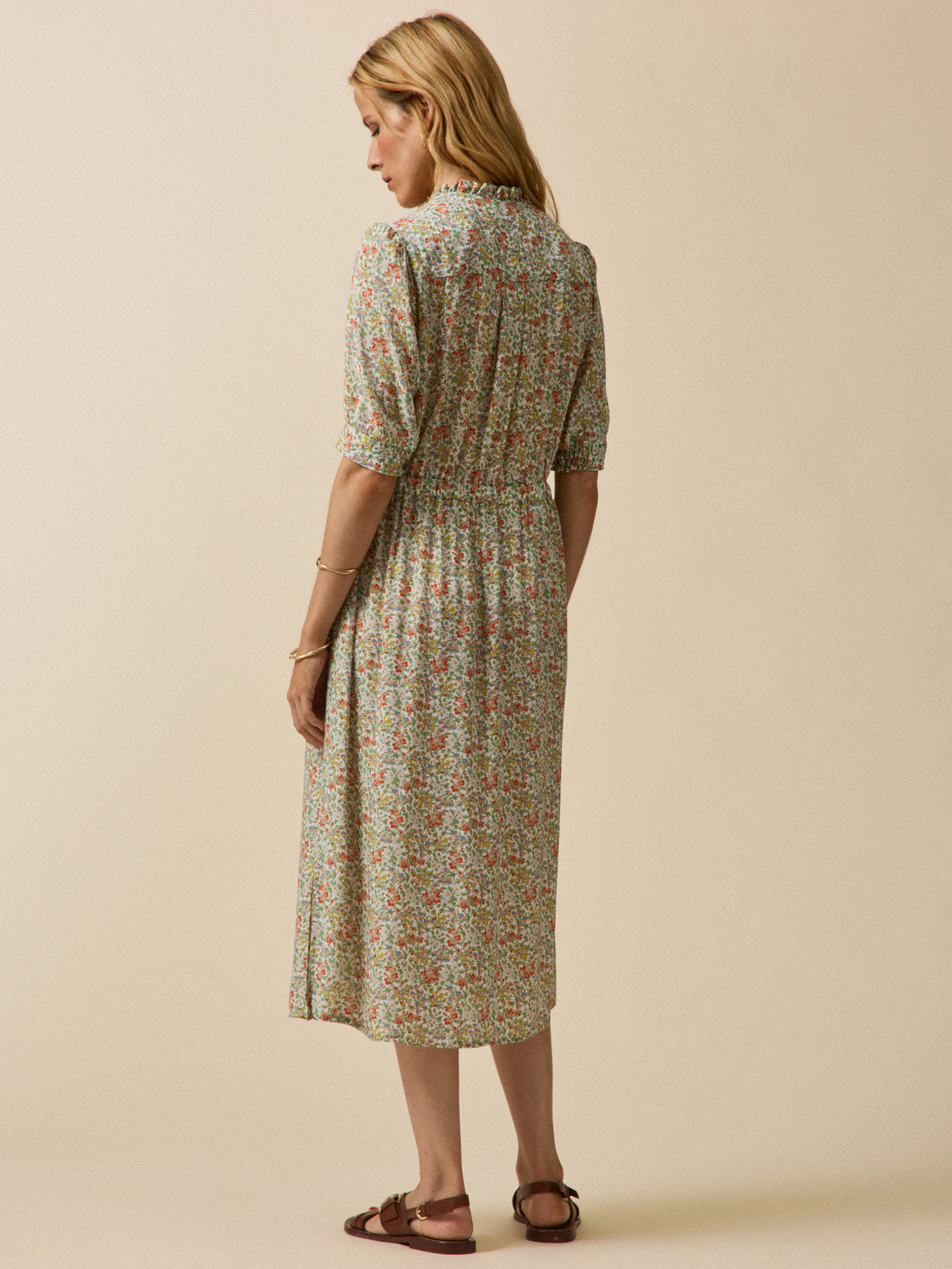 Women's long dress made with Liberty fabric - The Limited Collection