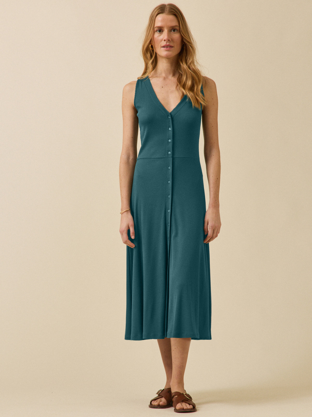 Women's organic cotton and modal T-shirt dress