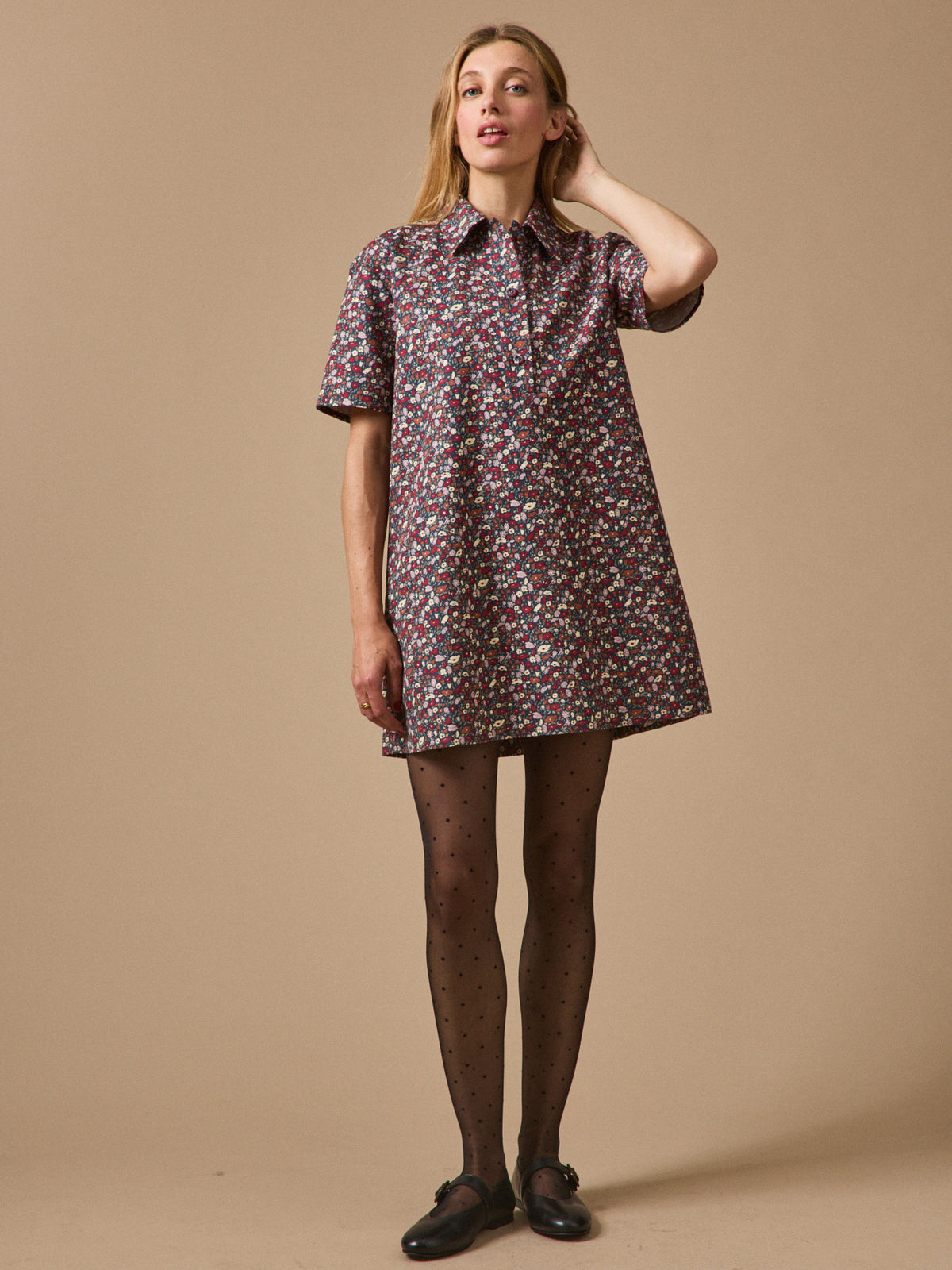 Robe chemise femme Petal&Daisy - Made with Liberty Fabrics