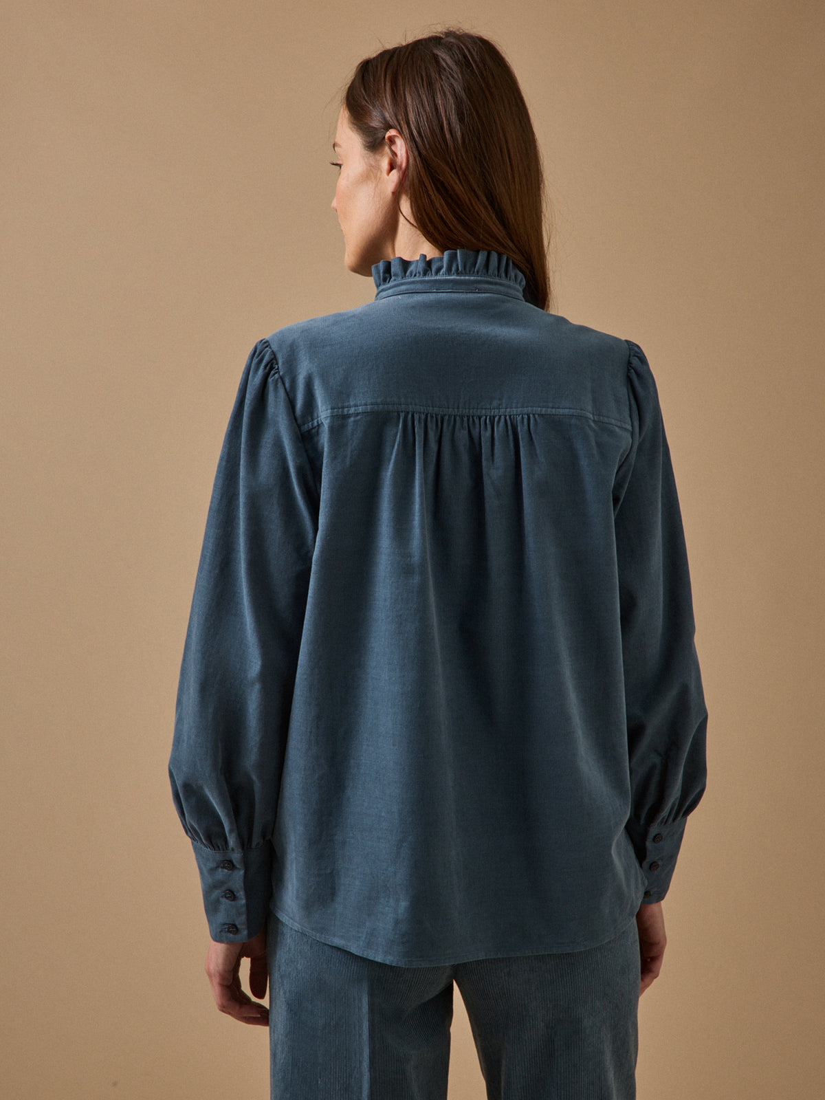 Women's Emilie babycord shirt