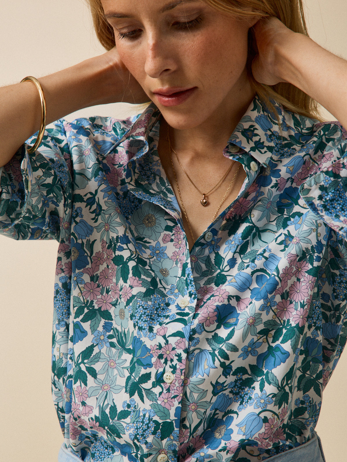 Women's shirt made with Liberty fabric - The Limited Collection