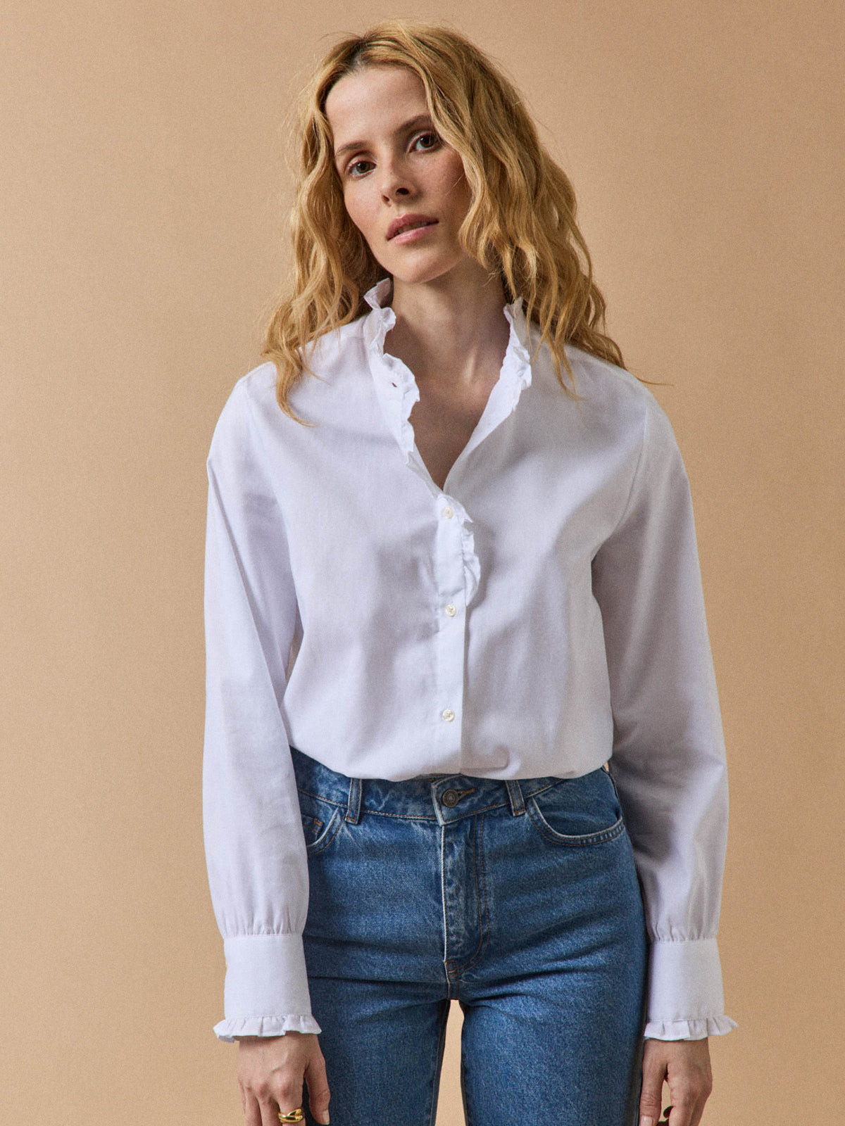 Chemise femme oxford coton biologique Émilie