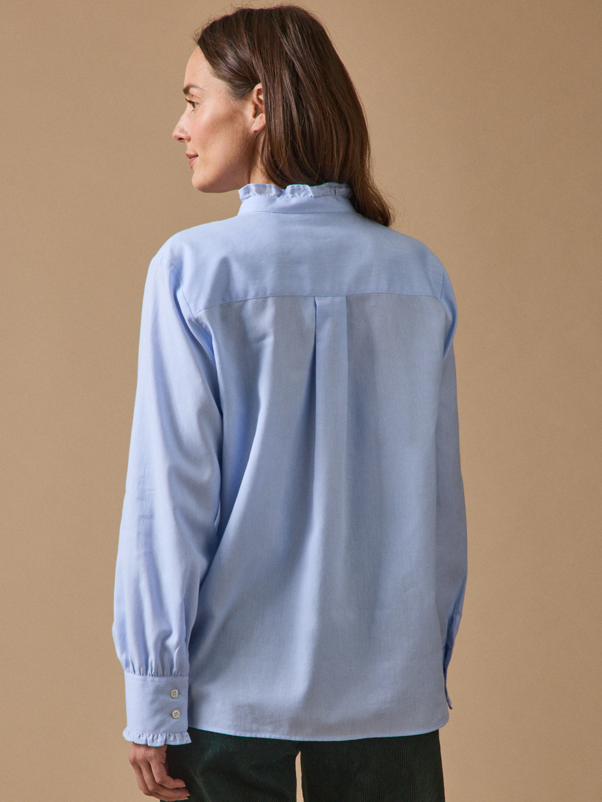 Chemise femme oxford coton biologique Émilie