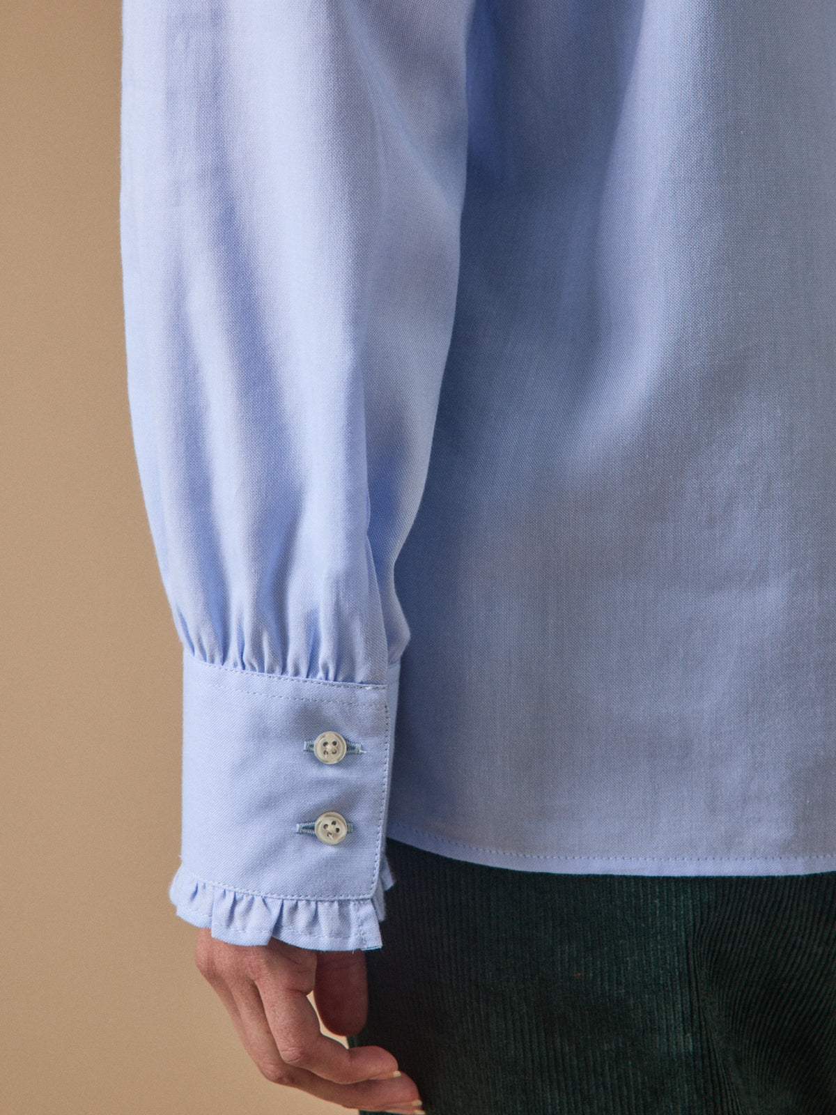 Chemise femme oxford coton biologique Émilie