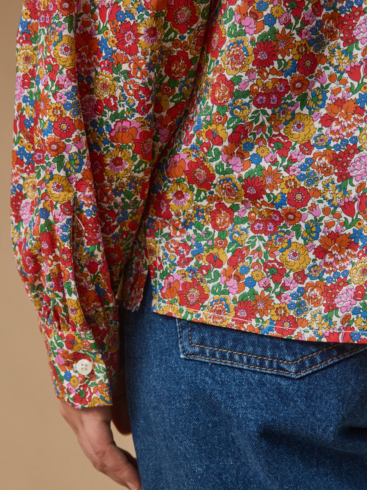 Blouse femme tissu Liberty - Coupe Noémie