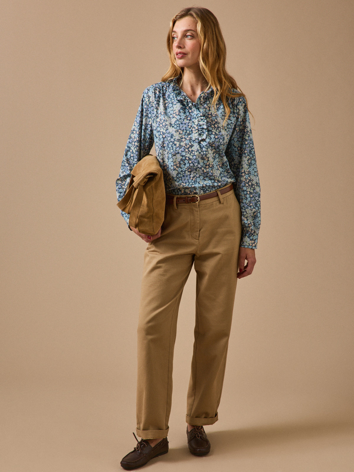 Women's blouse made with Liberty fabric - Noemie