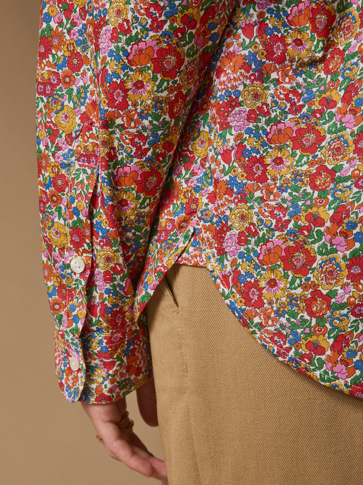Chemise femme tissu Liberty - Coupe Gaby