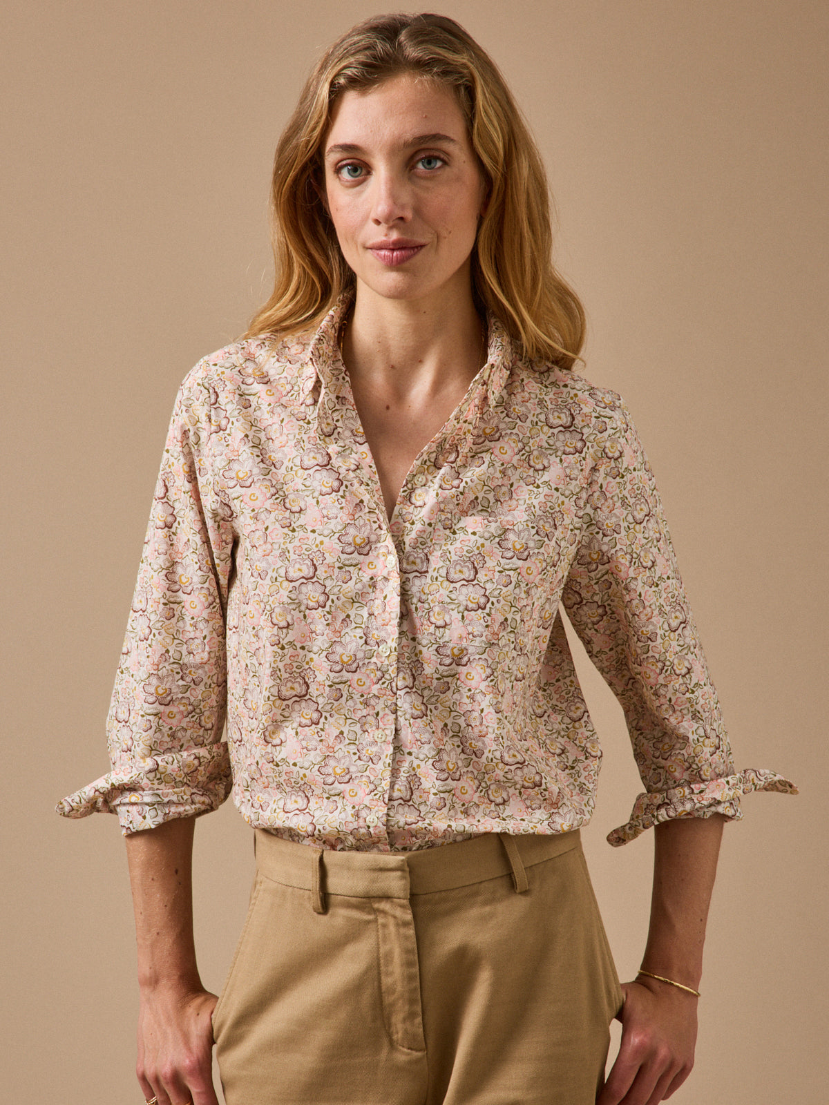 Chemise femme tissu Liberty - Coupe Jane