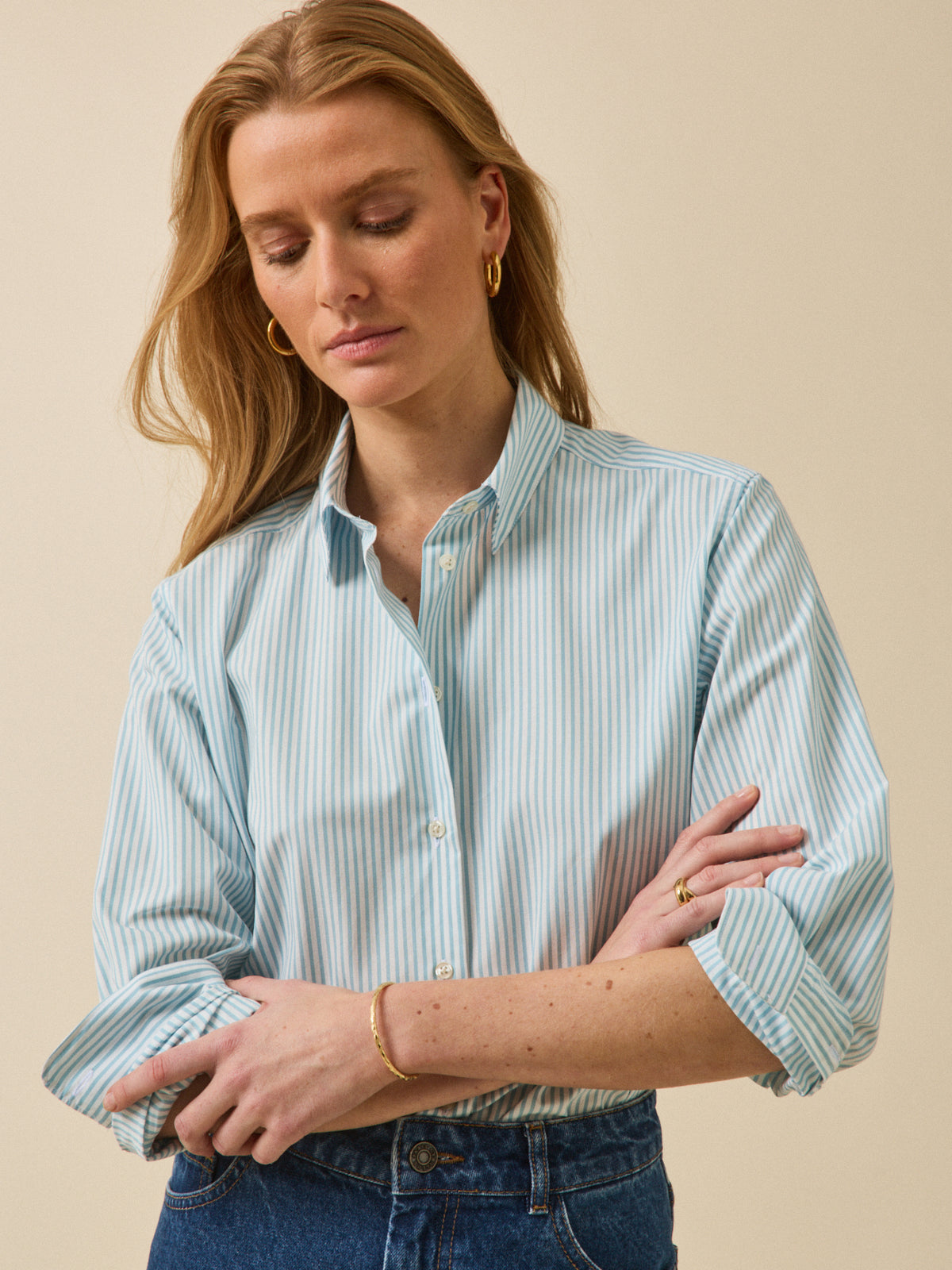 Chemise rayée - Coupe Gaby