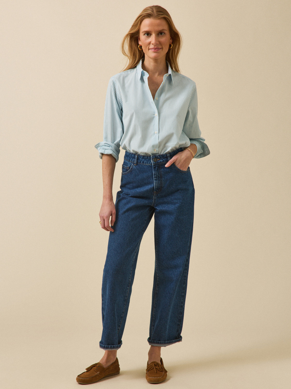 Chemise rayée - Coupe Gaby