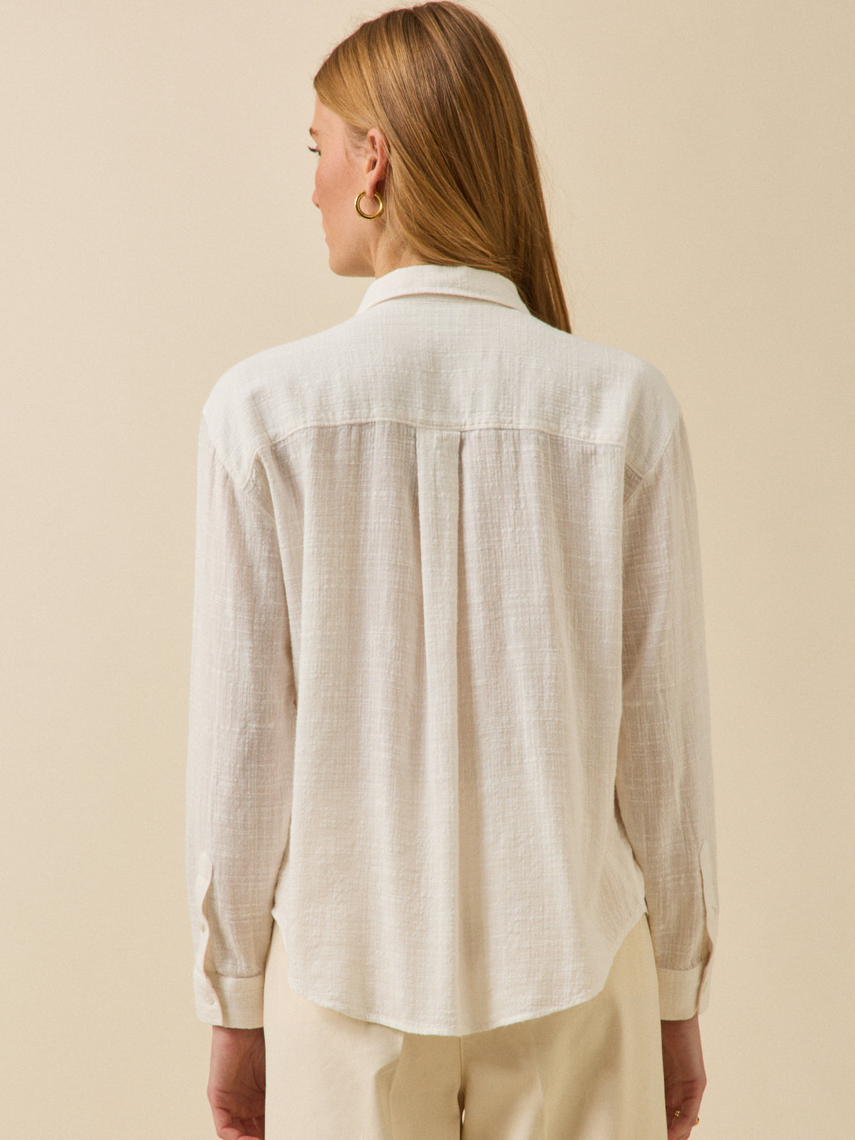 Chemise crépon - Coupe Gaby