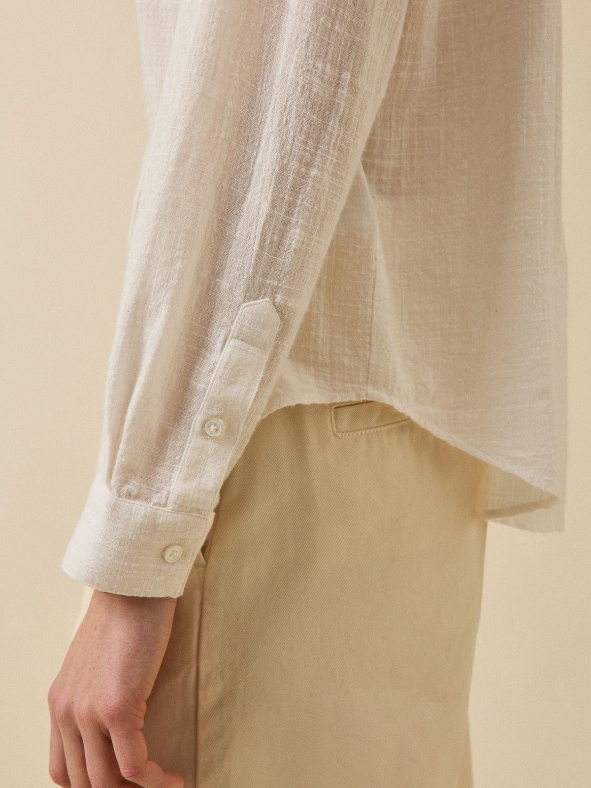 Chemise crépon - Coupe Gaby