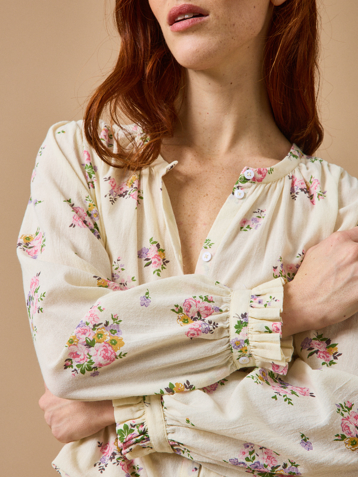 Women's floral blouse - Cyrillus x Emile & Ida