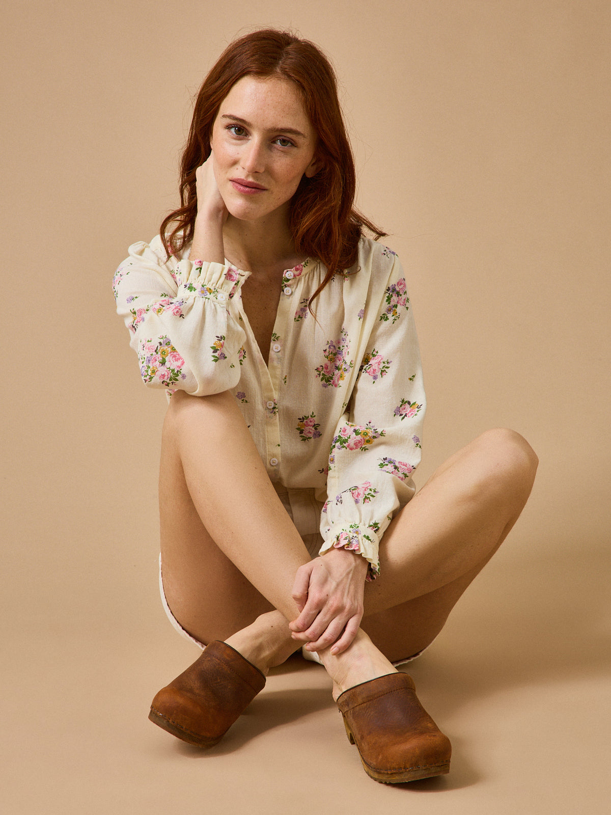 Women's floral blouse - Cyrillus x Emile & Ida