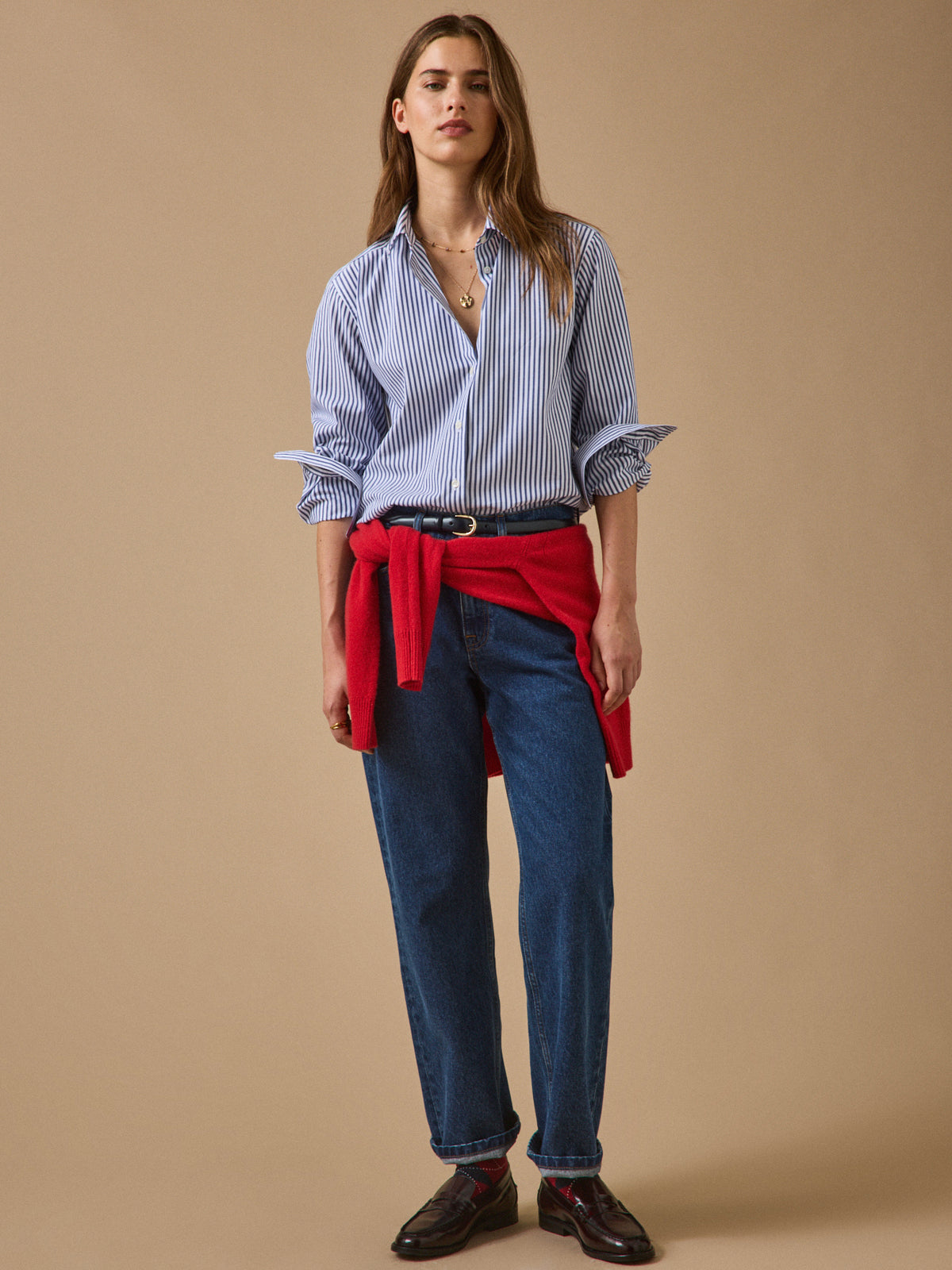 Chemise rayée femme - Coupe Gaby
