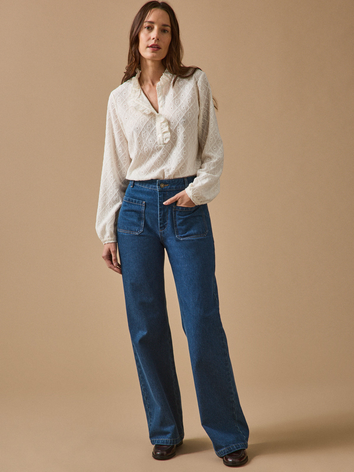 Women's T-shirt blouse - Noemie style