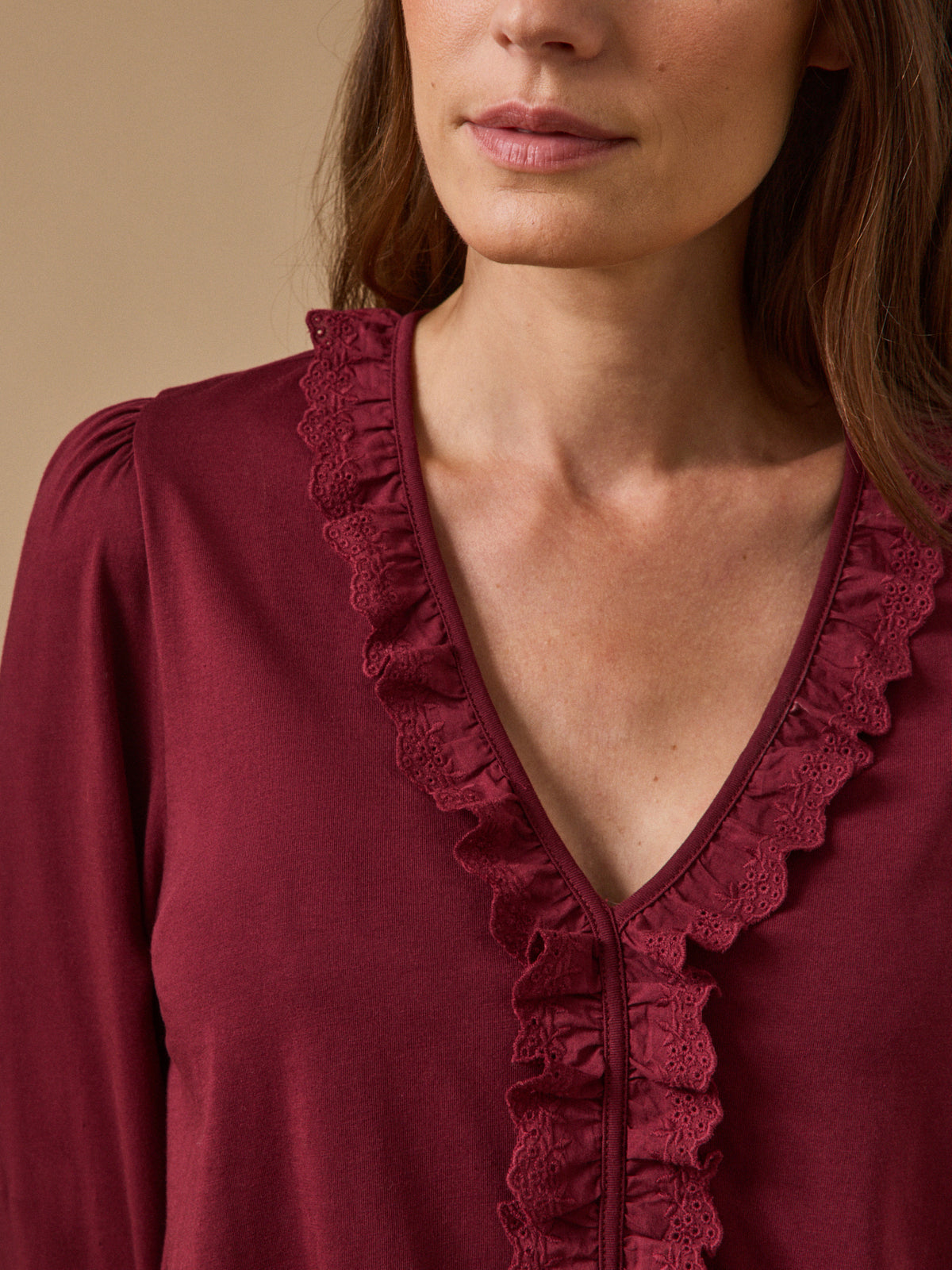 T-shirt femme coton biologique et modal