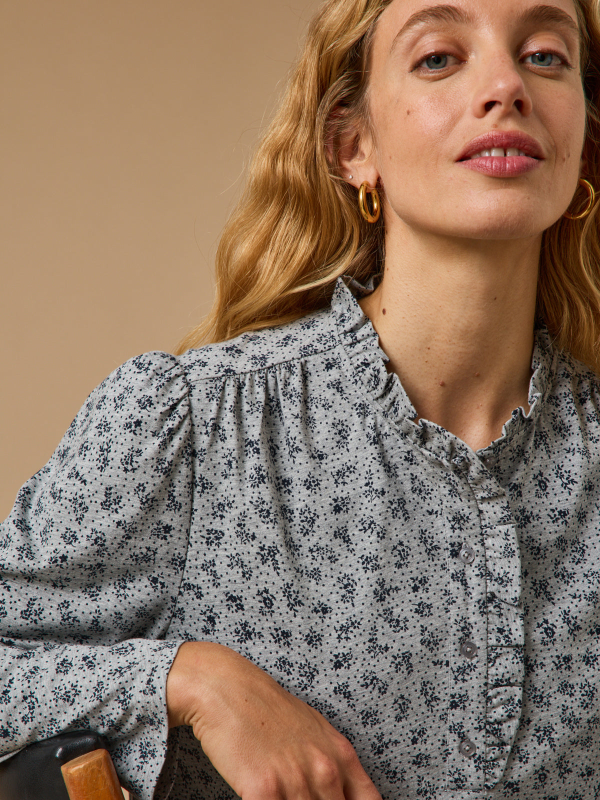 Women's print T-shirt - Noemie style