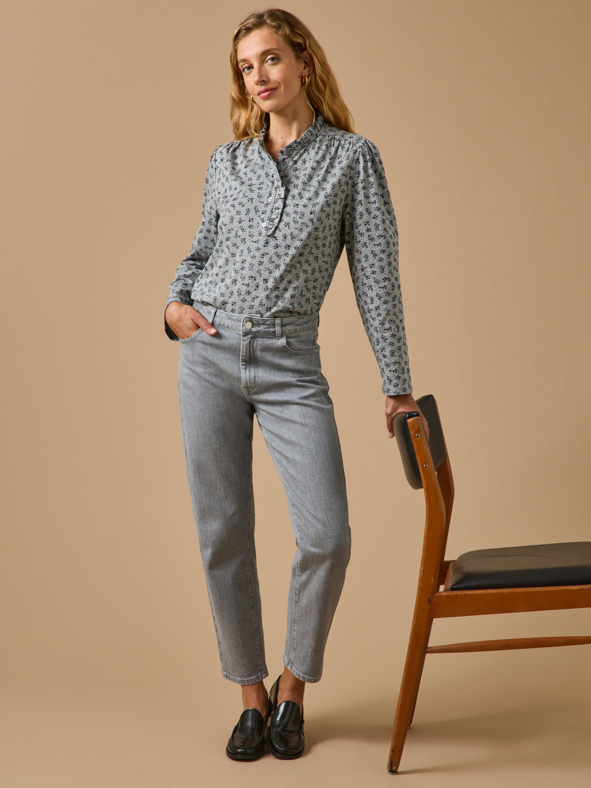 Women's print T-shirt - Noemie style