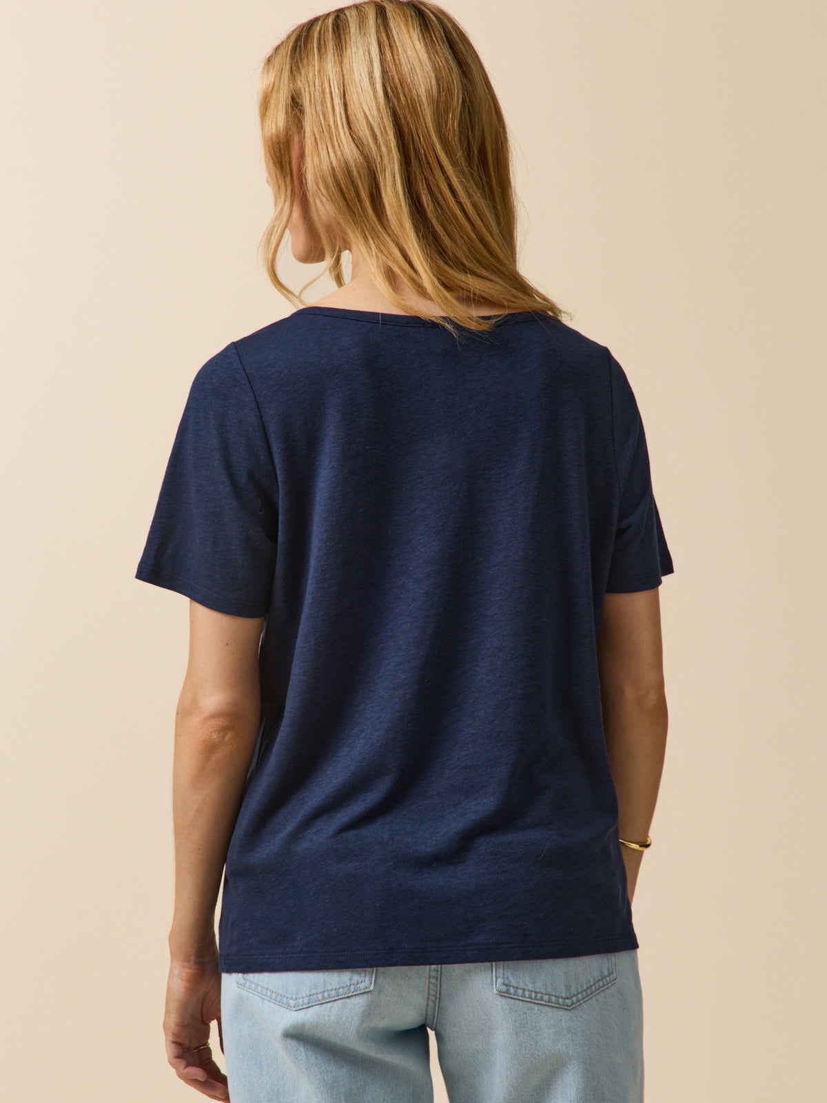 T-shirt tunisien lin et viscose femme