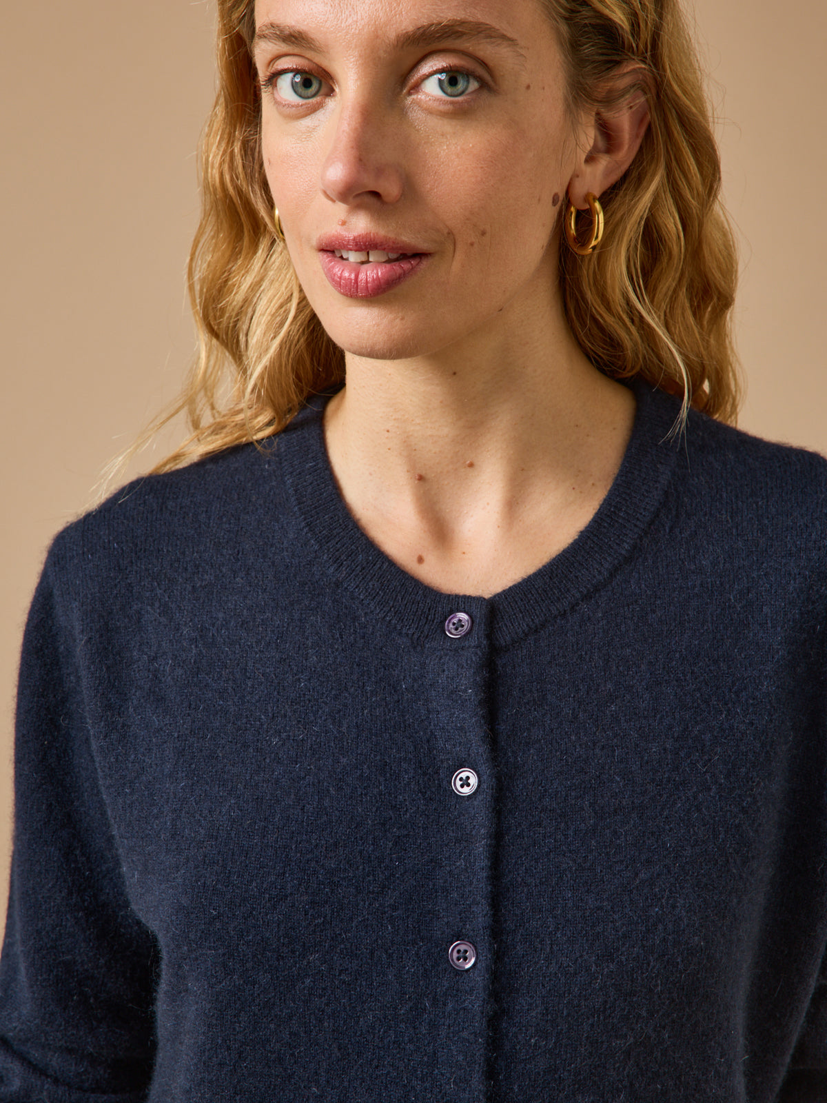 Gilet boutonné femme - Collection Cachemire