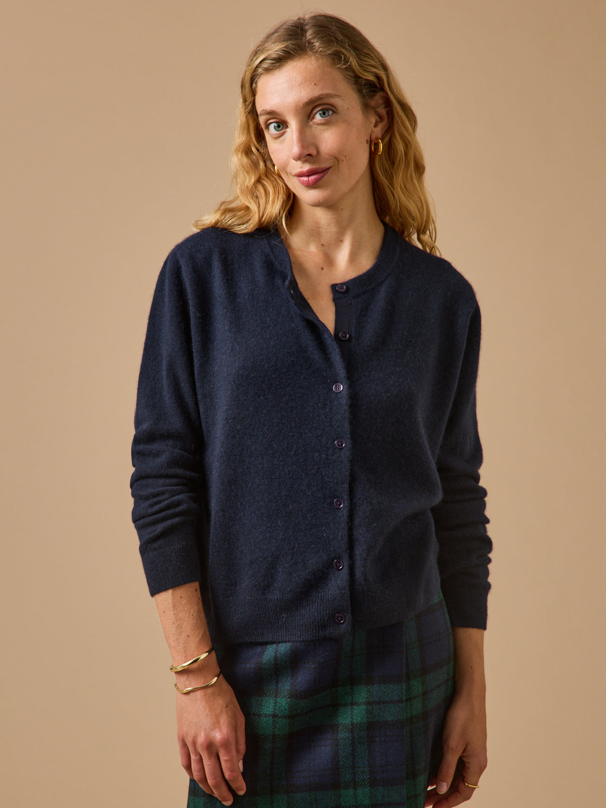 Gilet boutonné femme - Collection Cachemire