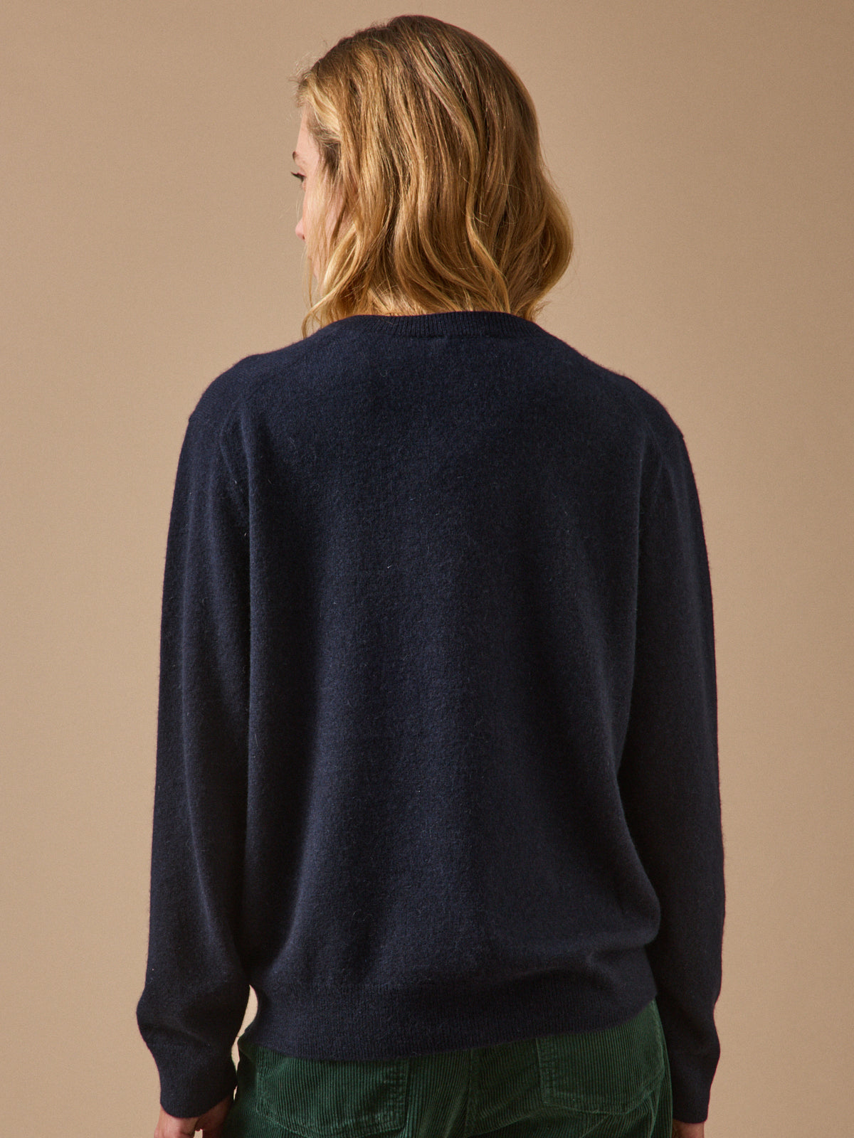 Women's V-neck sweater - The Cashmere Collection