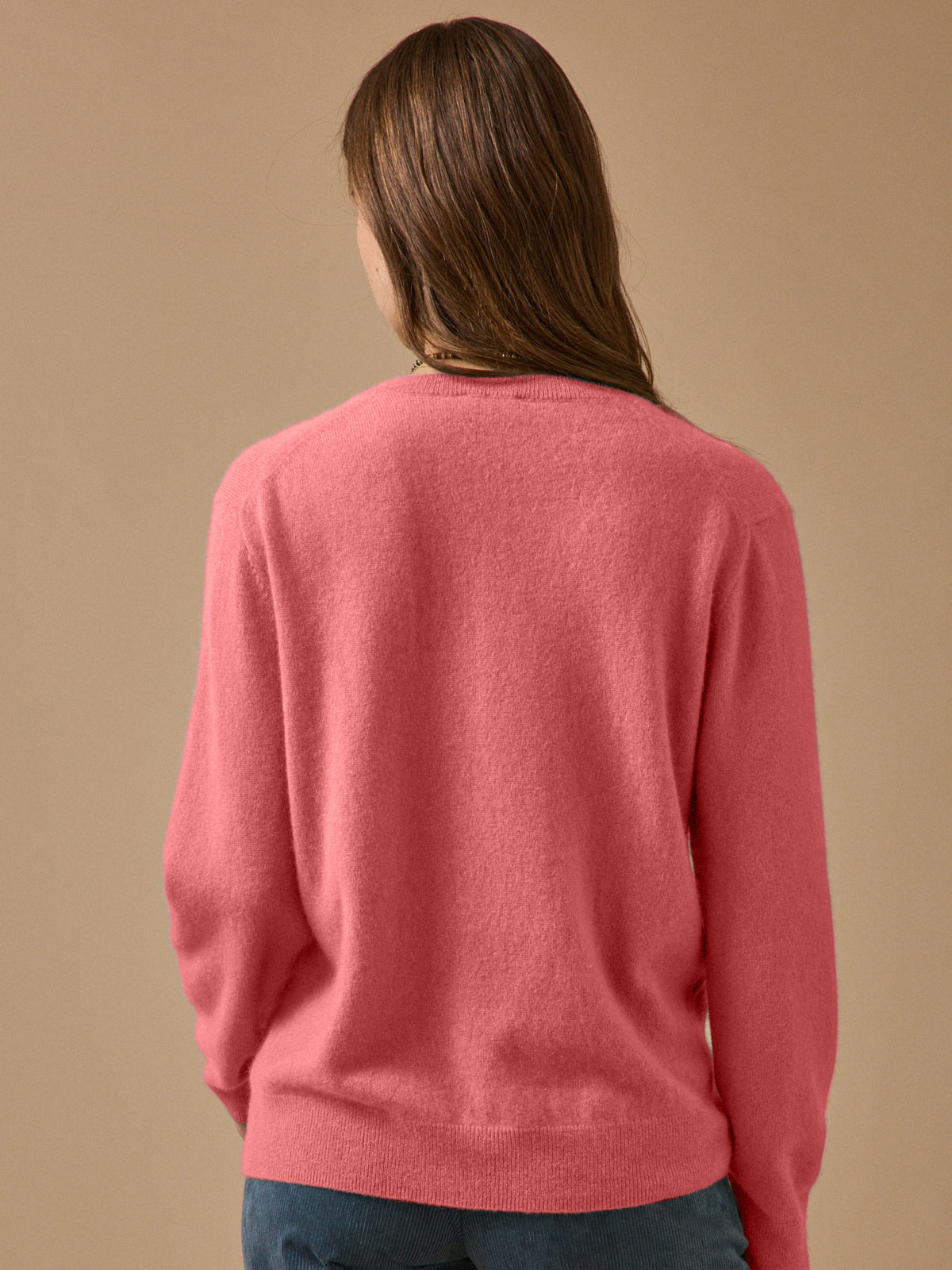 Women's V-neck sweater - The Cashmere Collection