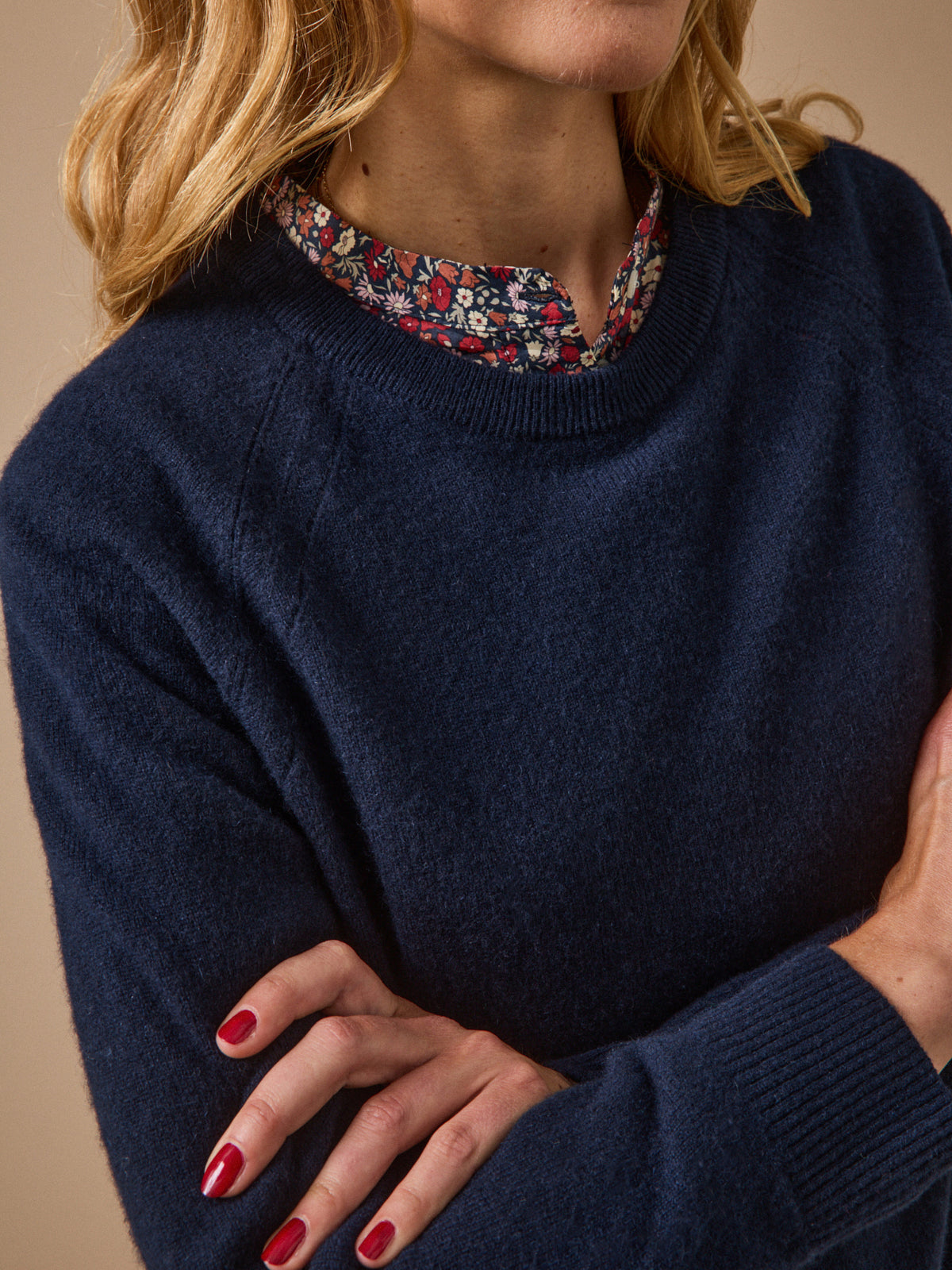 Pull col rond femme - Collection Cachemire