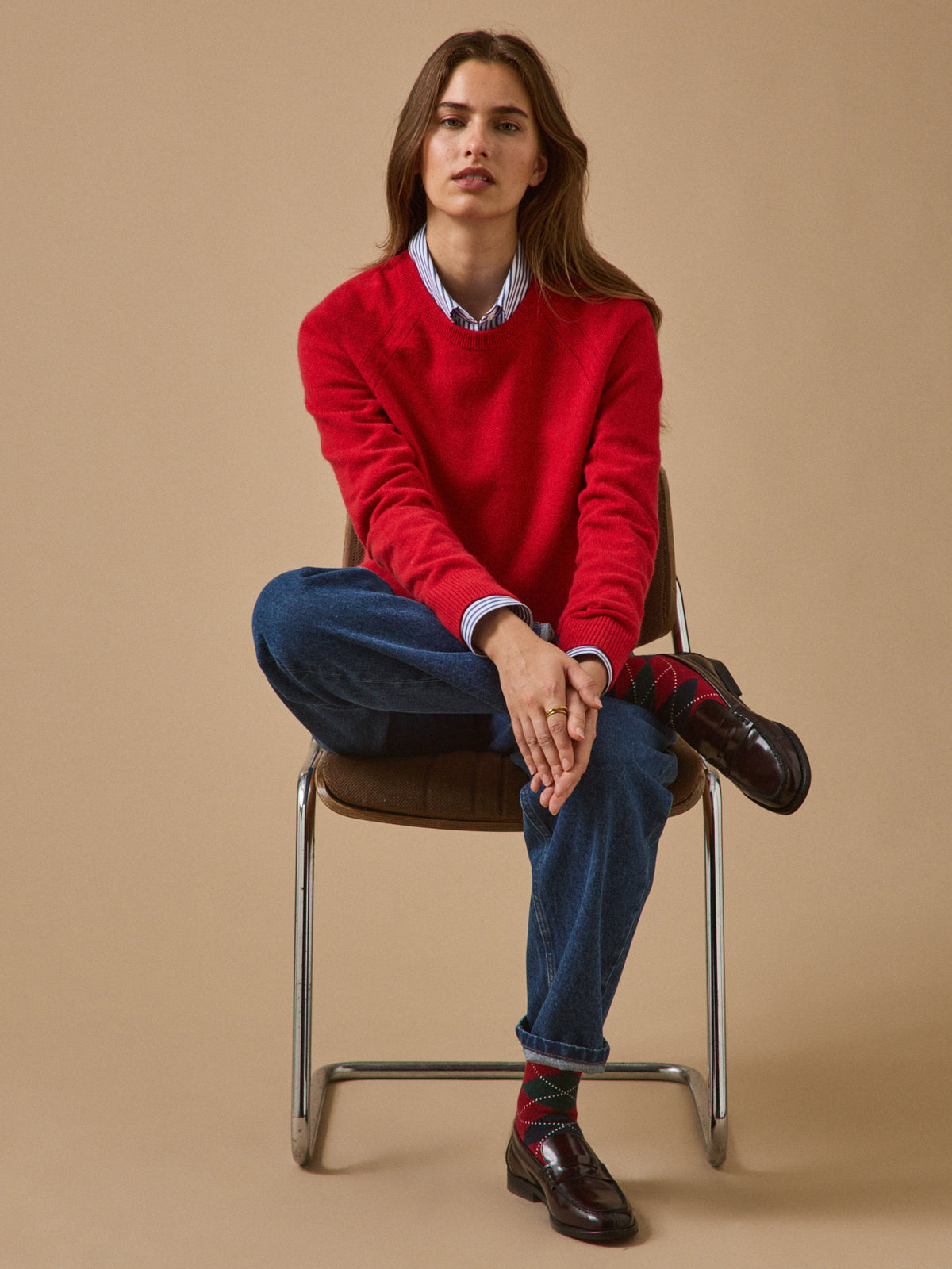 Pull col rond femme - Collection Cachemire