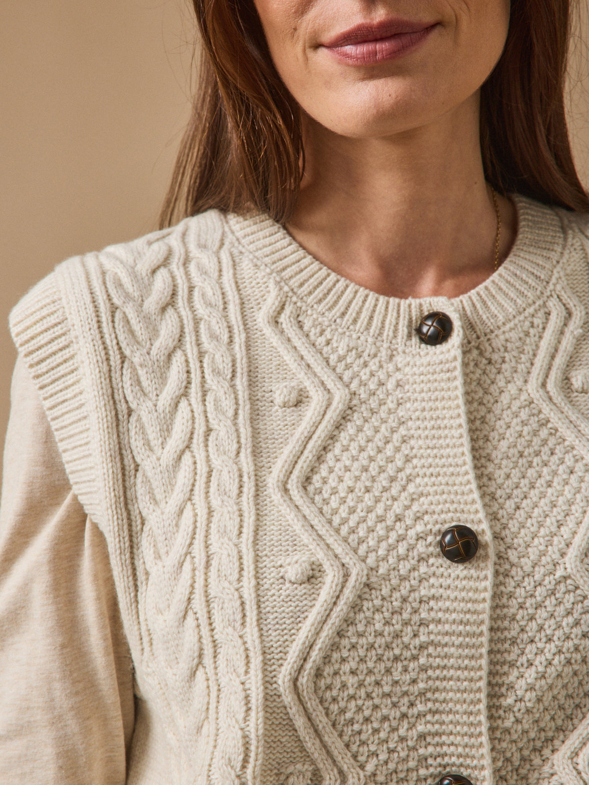 Gilet sans manches femme laine RWS*