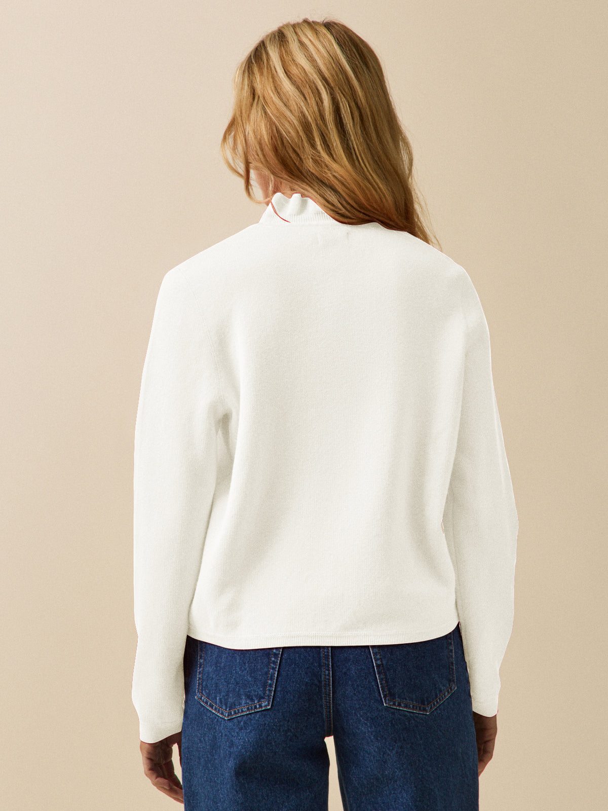 Gilet femme coton biologique et cachemire