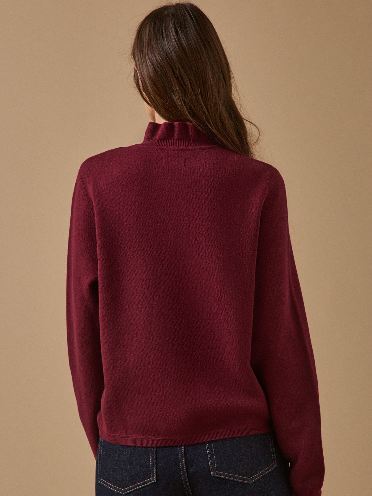 Gilet femme coton biologique et cachemire