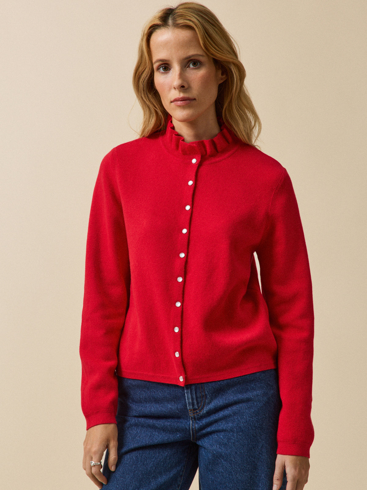 Gilet femme coton biologique et cachemire