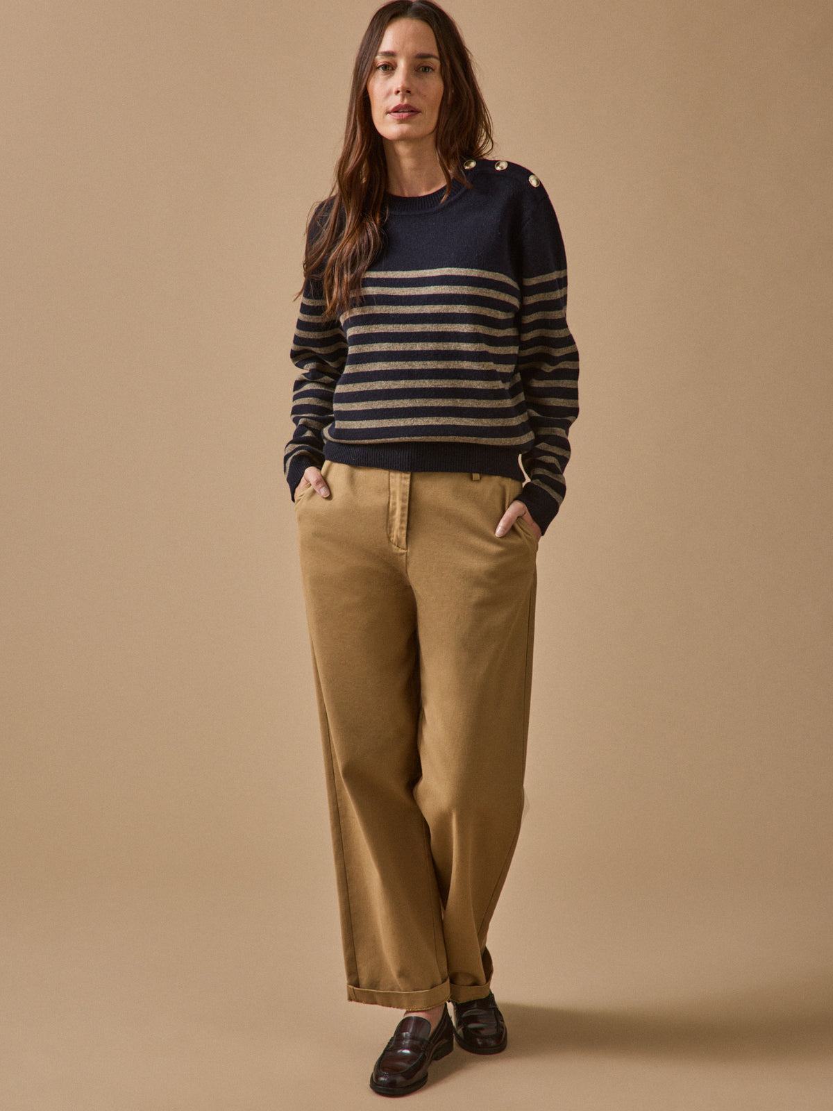 Pull marin femme laine RWS*