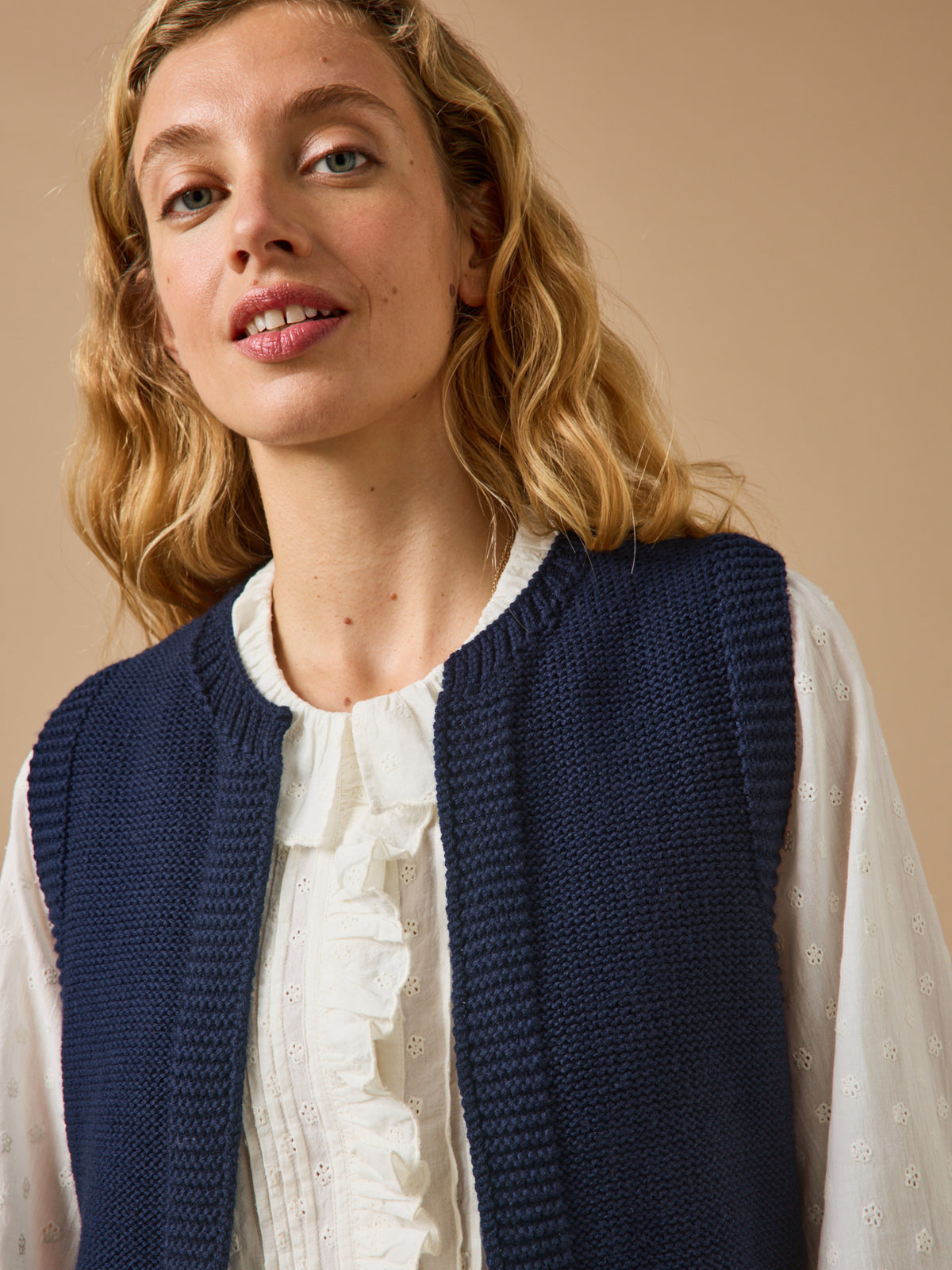 Women's merino wool cardigan - Cyrillus x Les 3 Tricoteurs