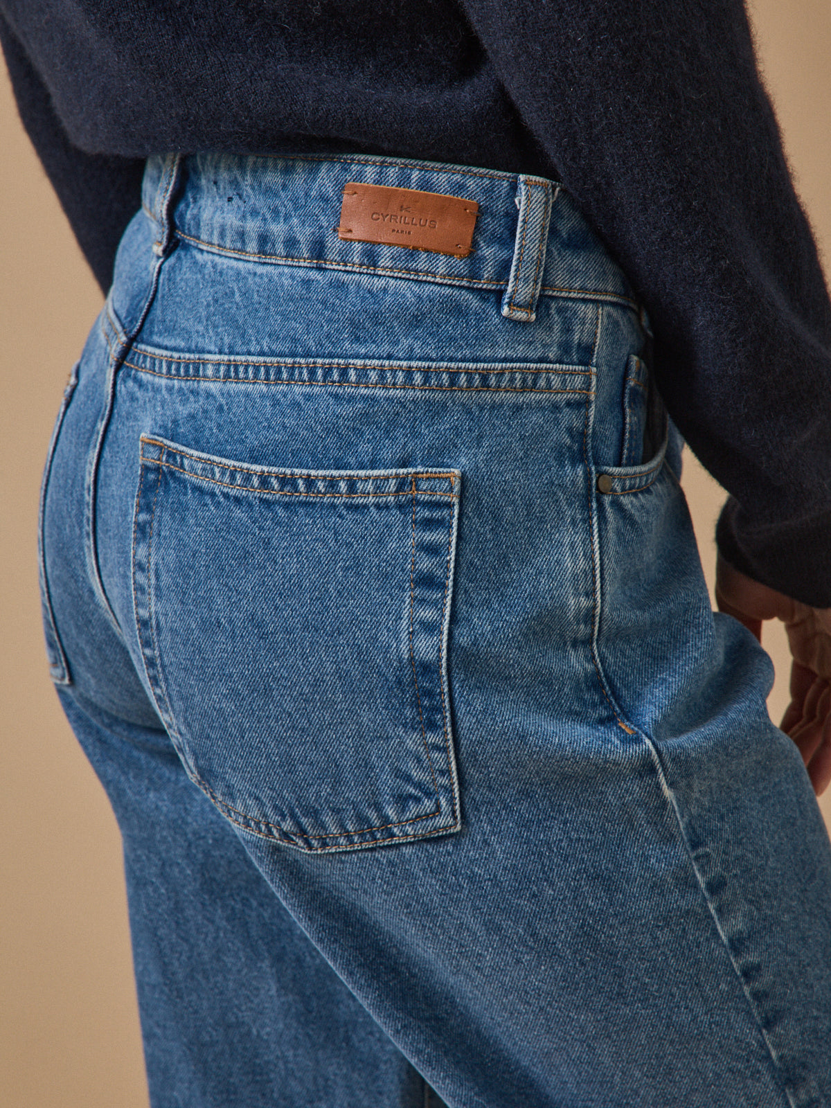 Jean mom femme Claire coton biologique