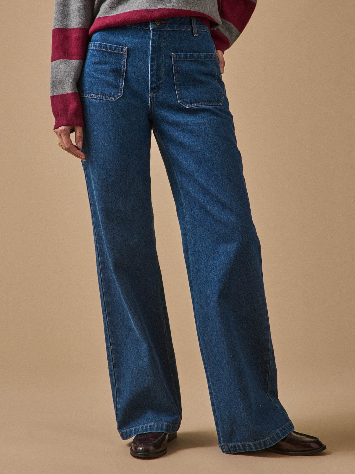 Jean flare femme Suzanne coton biologique