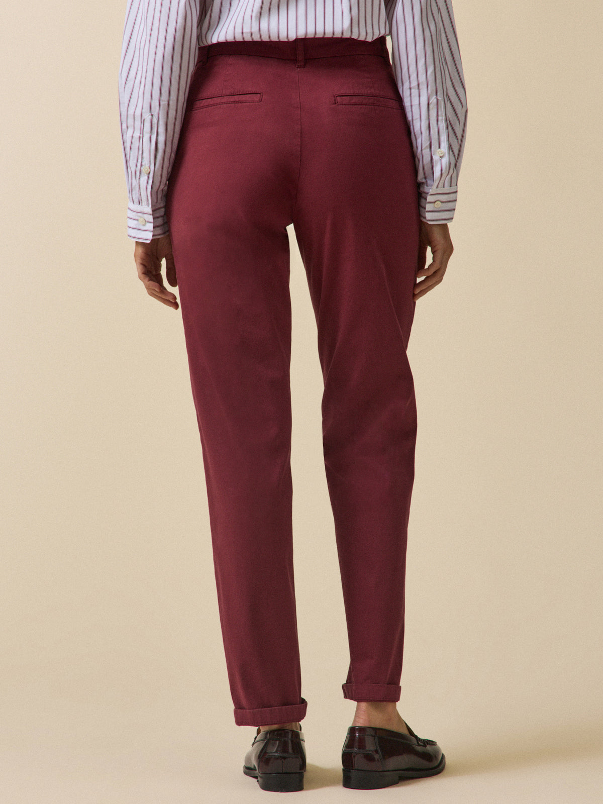 Pantalon chino femme coton biologique Noemie