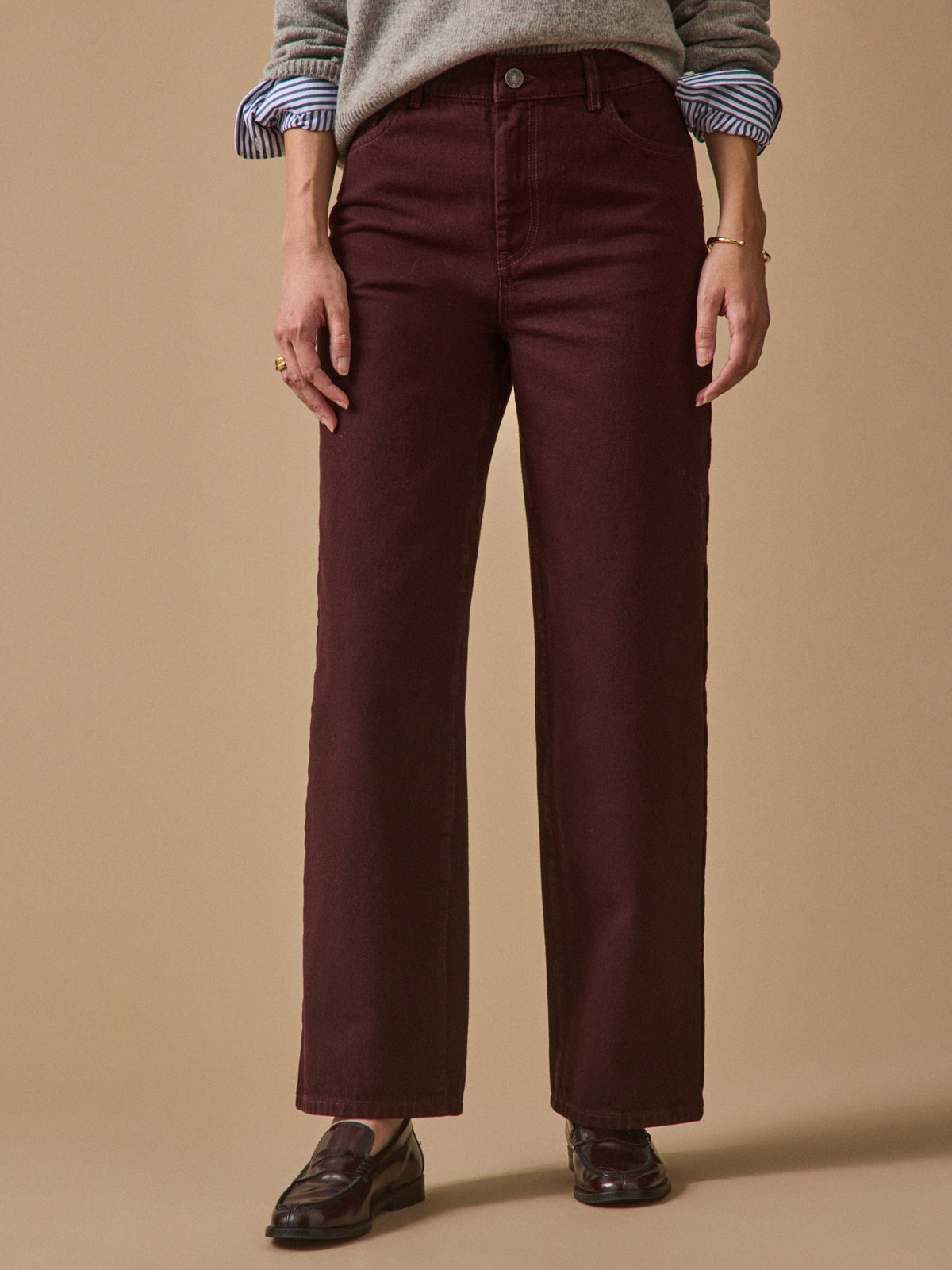 Jean large femme Émilia coton biologique