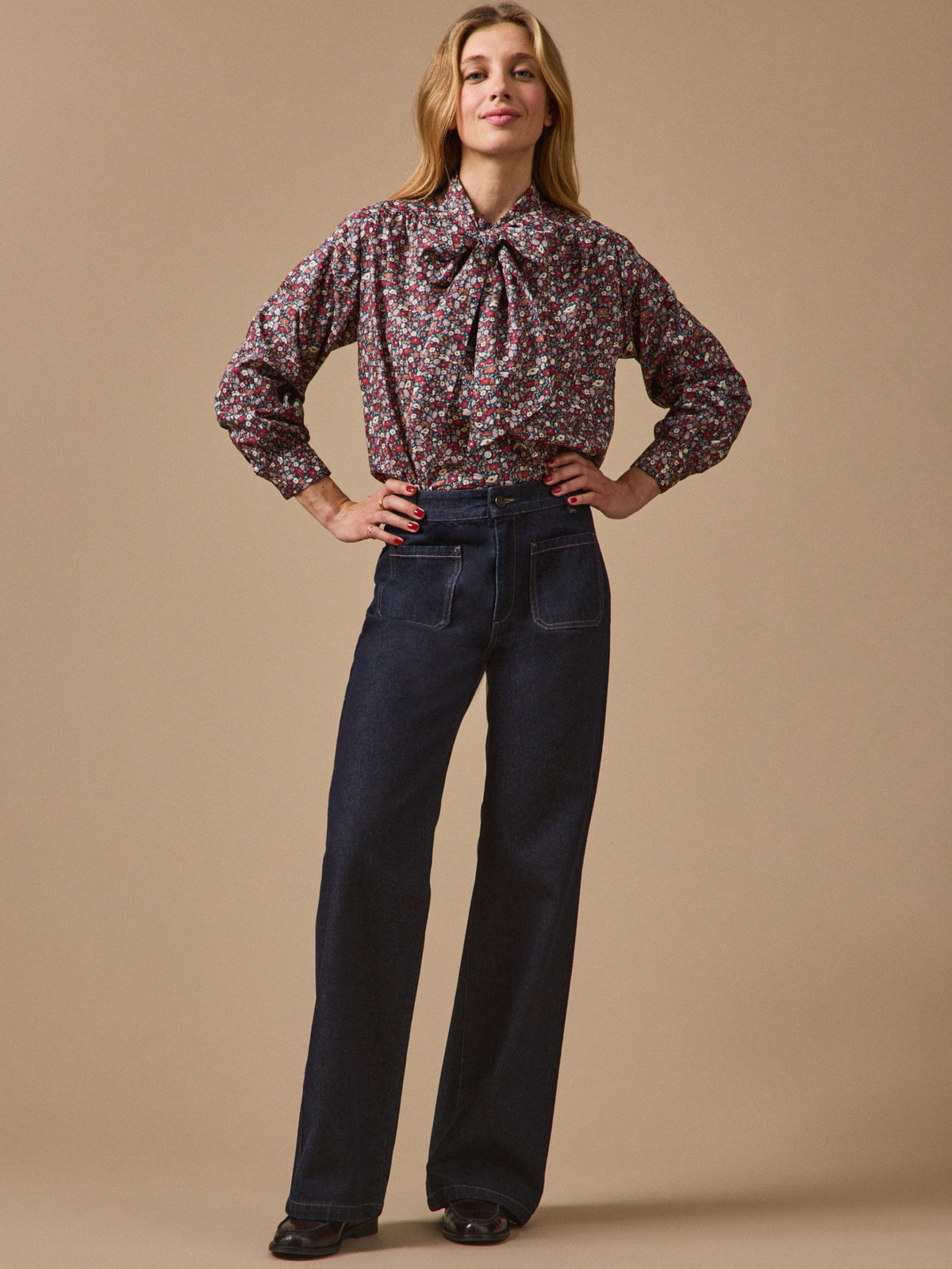 Jean flare femme Suzanne coton biologique